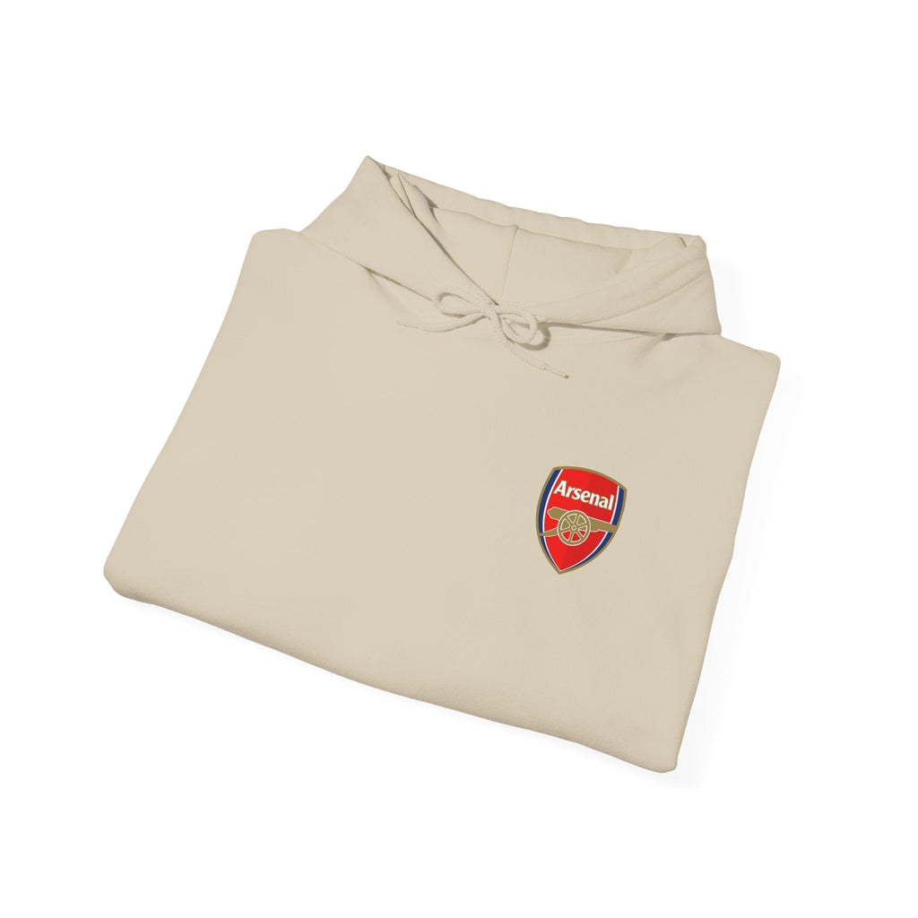 Hoodie Arsenal FC Crest & Back Text Pullover - Etna Gift