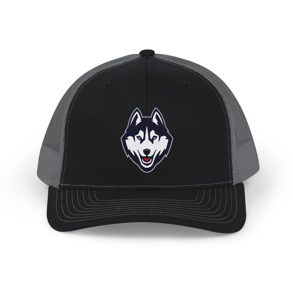 Husky Logo Trucker Cap — Embroidered Snapback Hat - Etna Gift