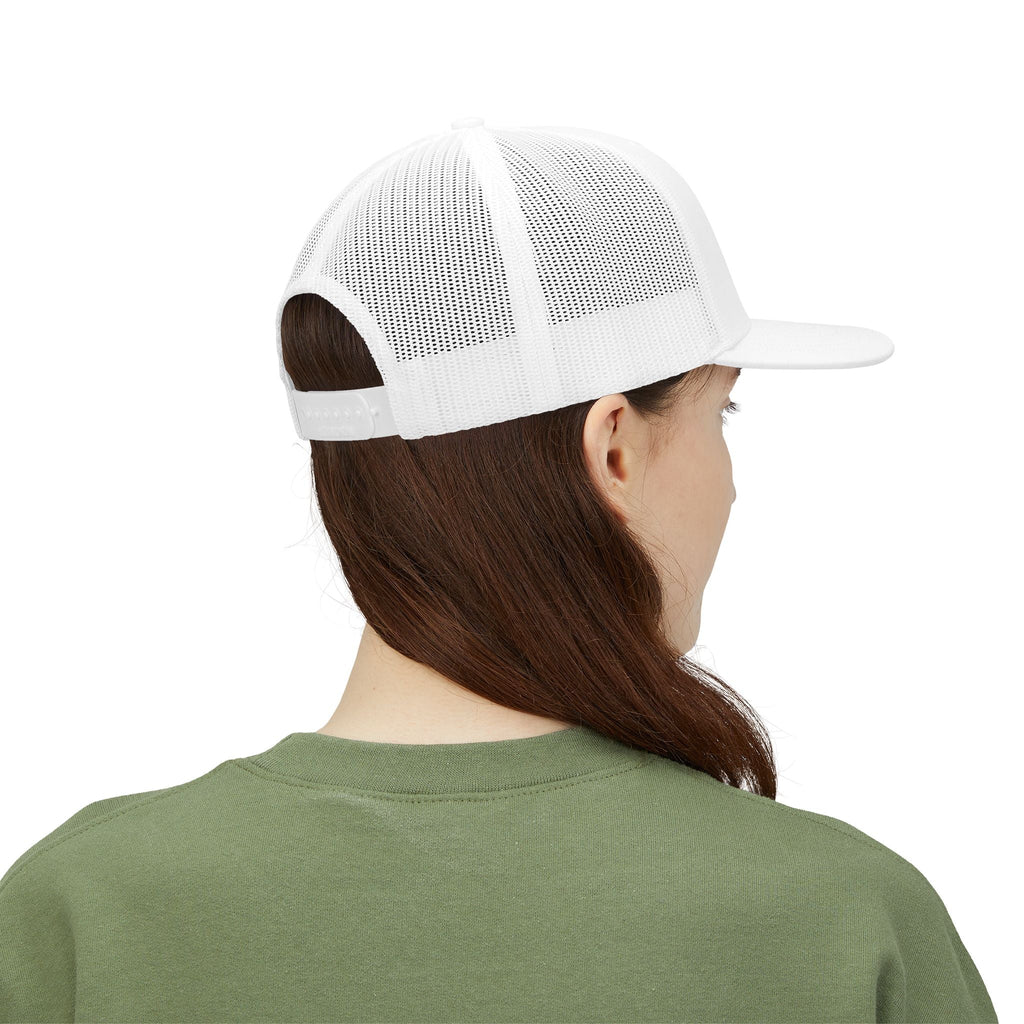 Husky Logo Trucker Cap — Embroidered Snapback Hat - Etna Gift