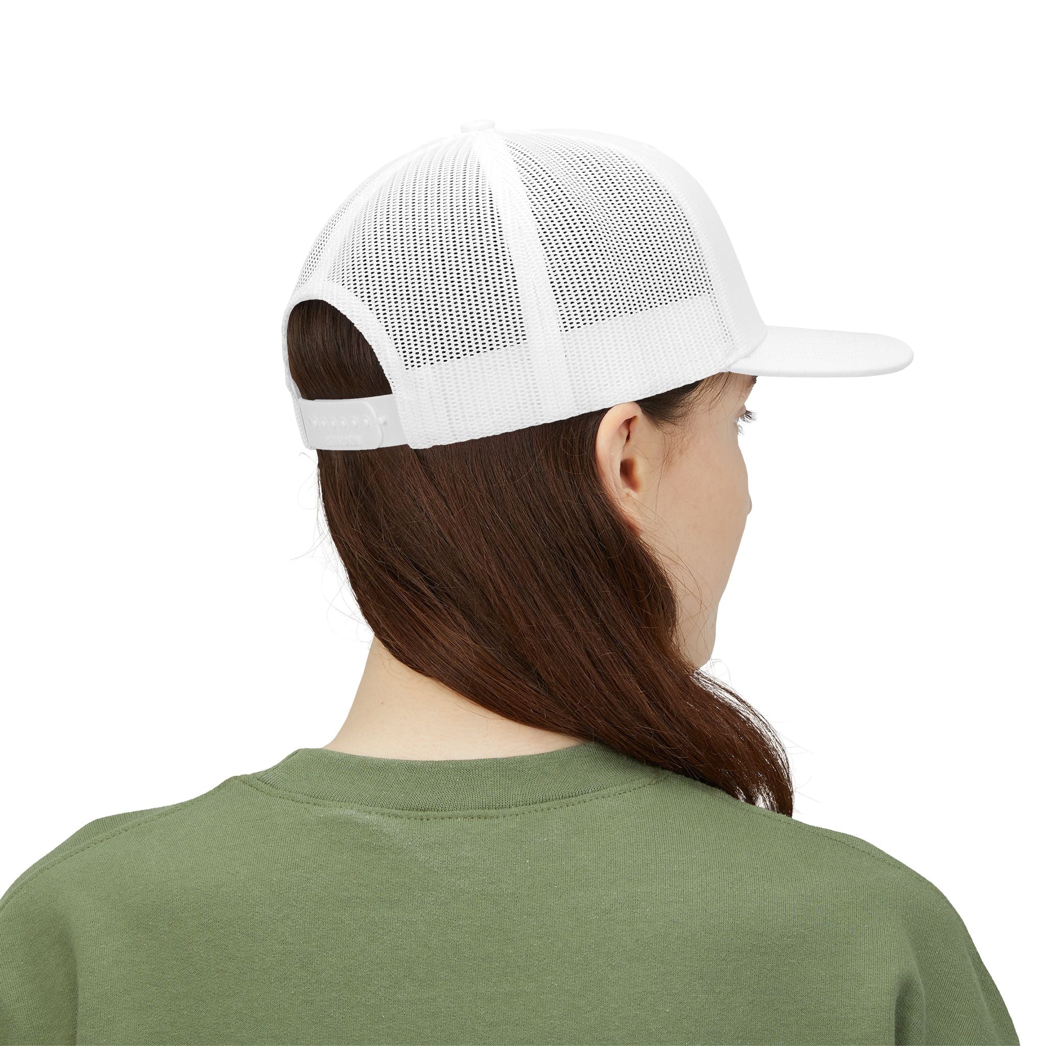 Husky Logo Trucker Cap — Embroidered Snapback Hat - Etna Gift