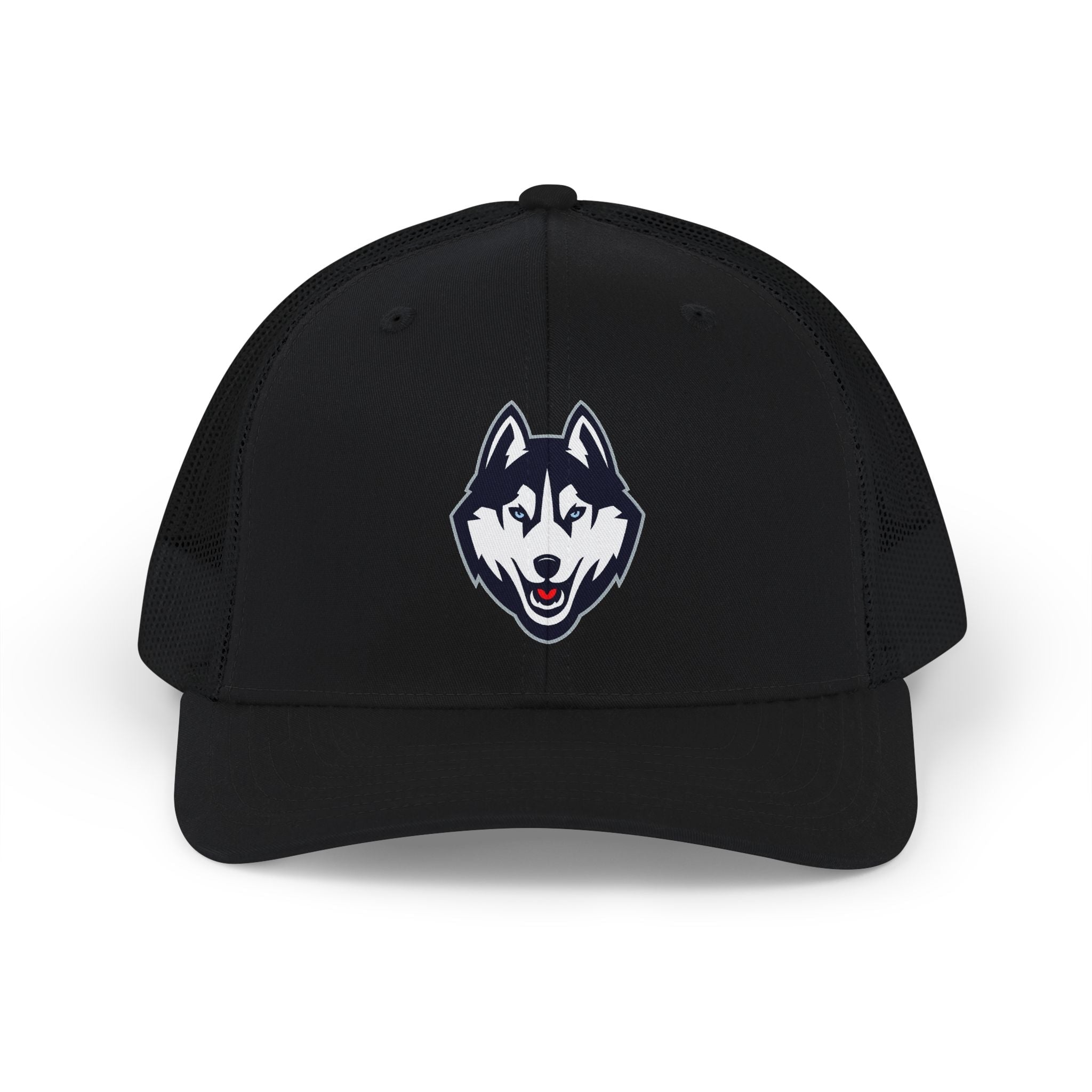 Husky Logo Trucker Cap — Embroidered Snapback Hat - Etna Gift