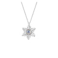 I Love You in 100 Languages Snowflake Necklace 925 Sterling Silver Necklace - Etna Gift