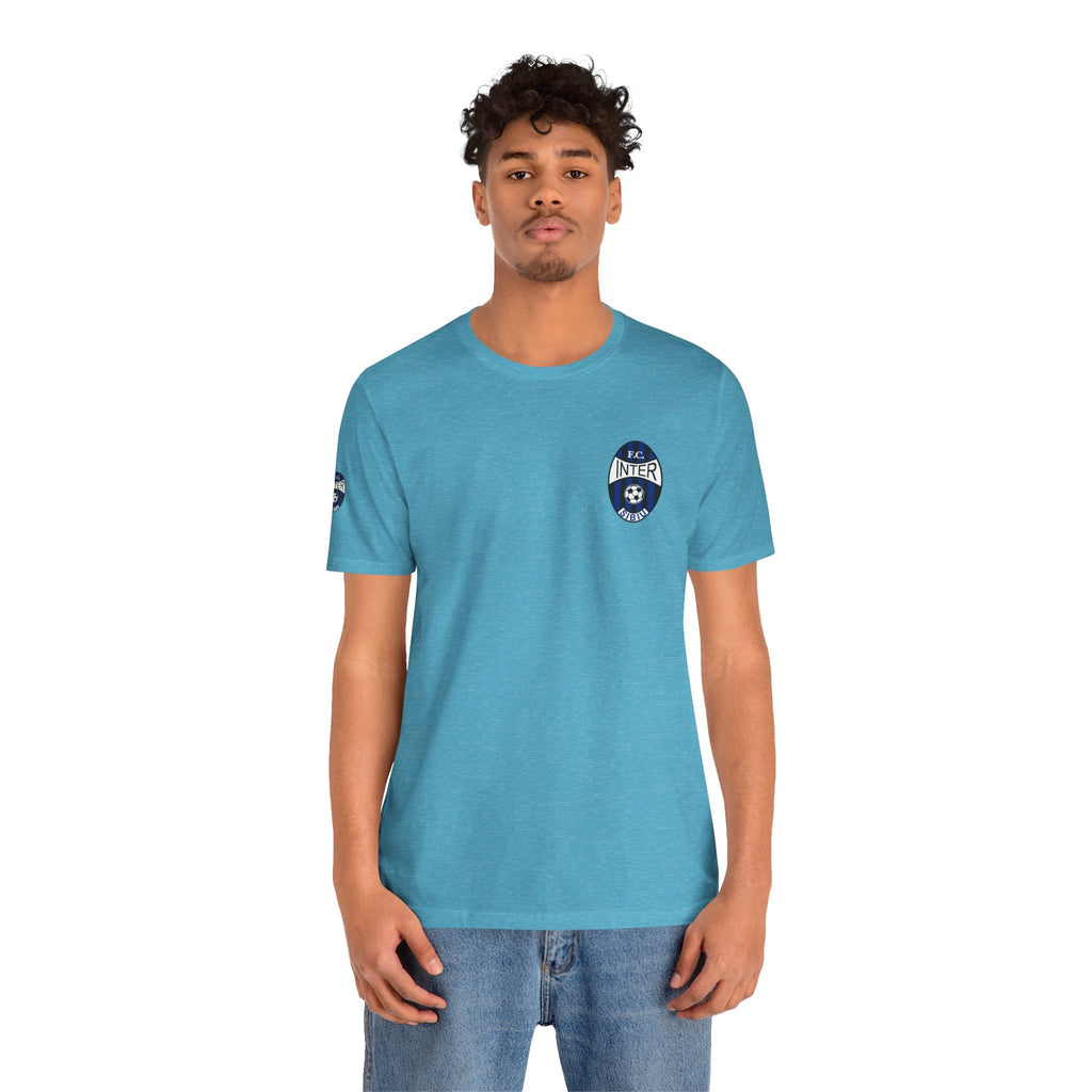 Inter Milan Crest T‑Shirt Minimal Football Fan Tee - Etna Gift
