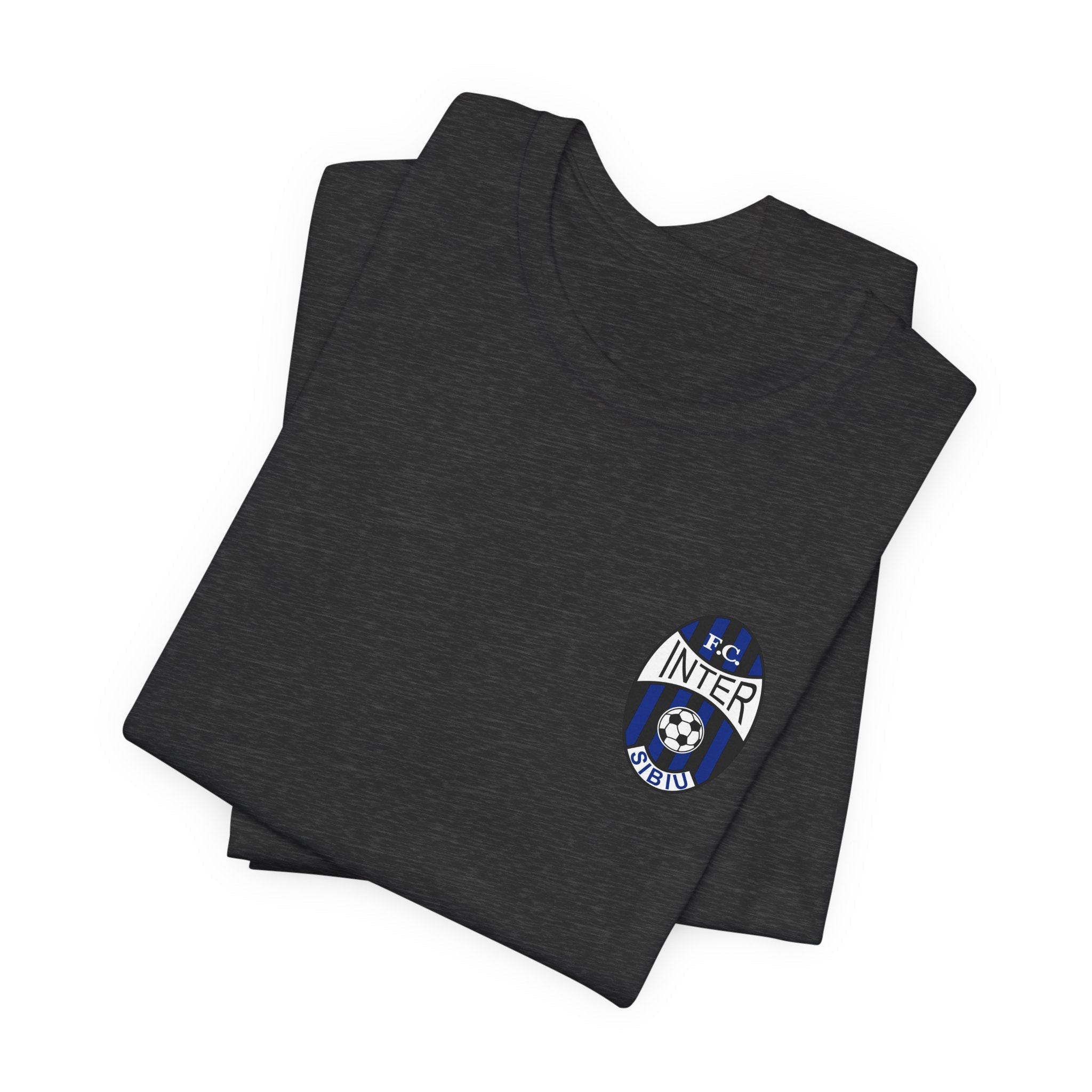 Inter Milan Crest T‑Shirt Minimal Football Fan Tee - Etna Gift