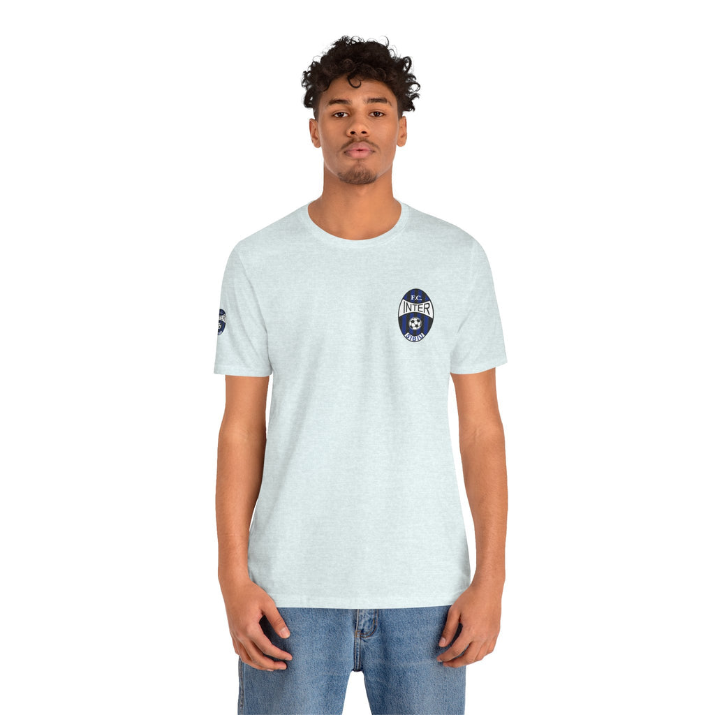 Inter Milan Crest T‑Shirt Minimal Football Fan Tee - Etna Gift