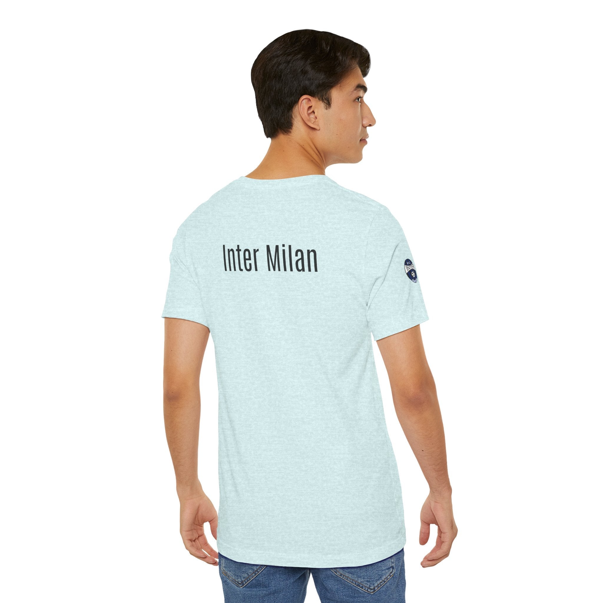 Inter Milan Crest T‑Shirt Minimal Football Fan Tee - Etna Gift
