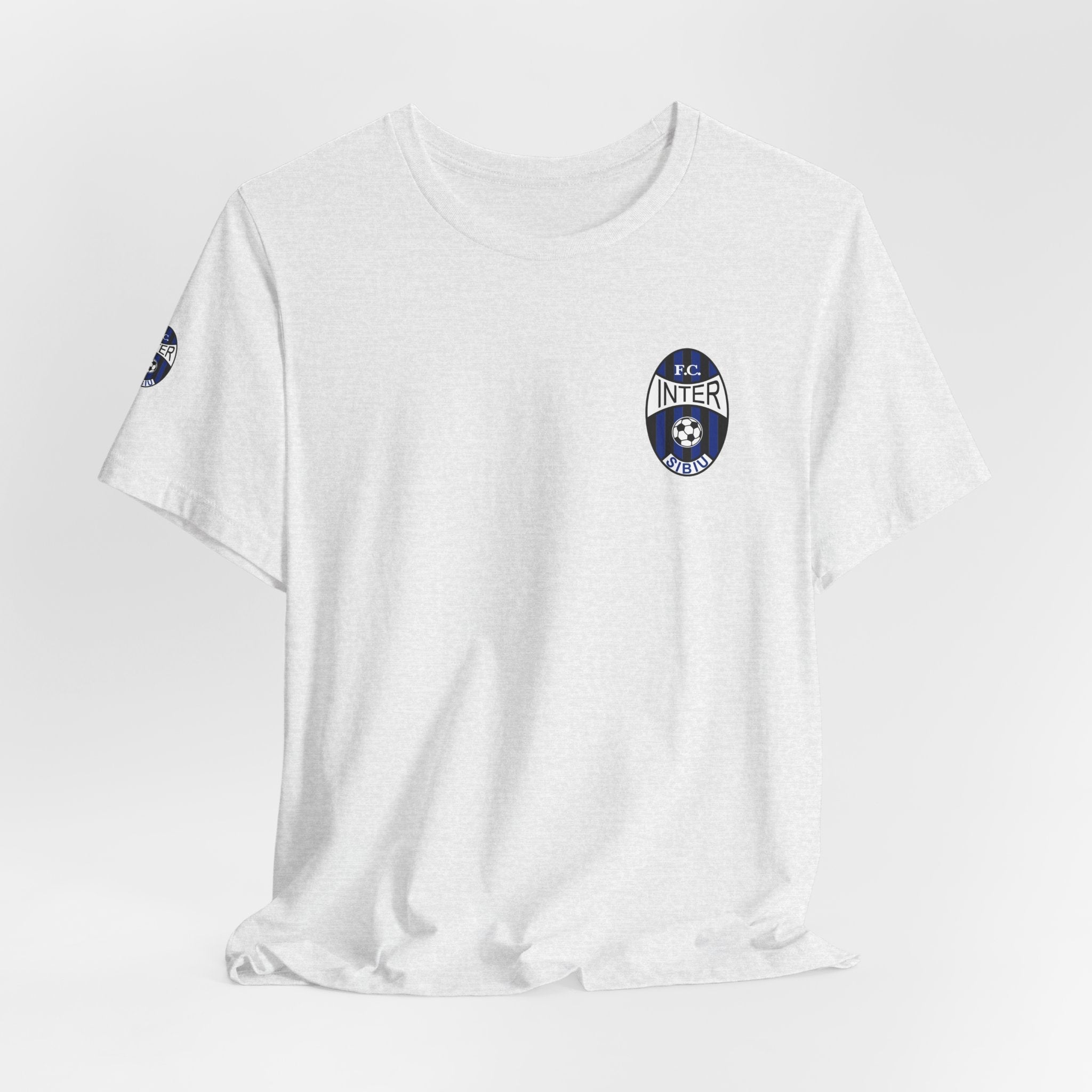 Inter Milan Crest T‑Shirt Minimal Football Fan Tee - Etna Gift