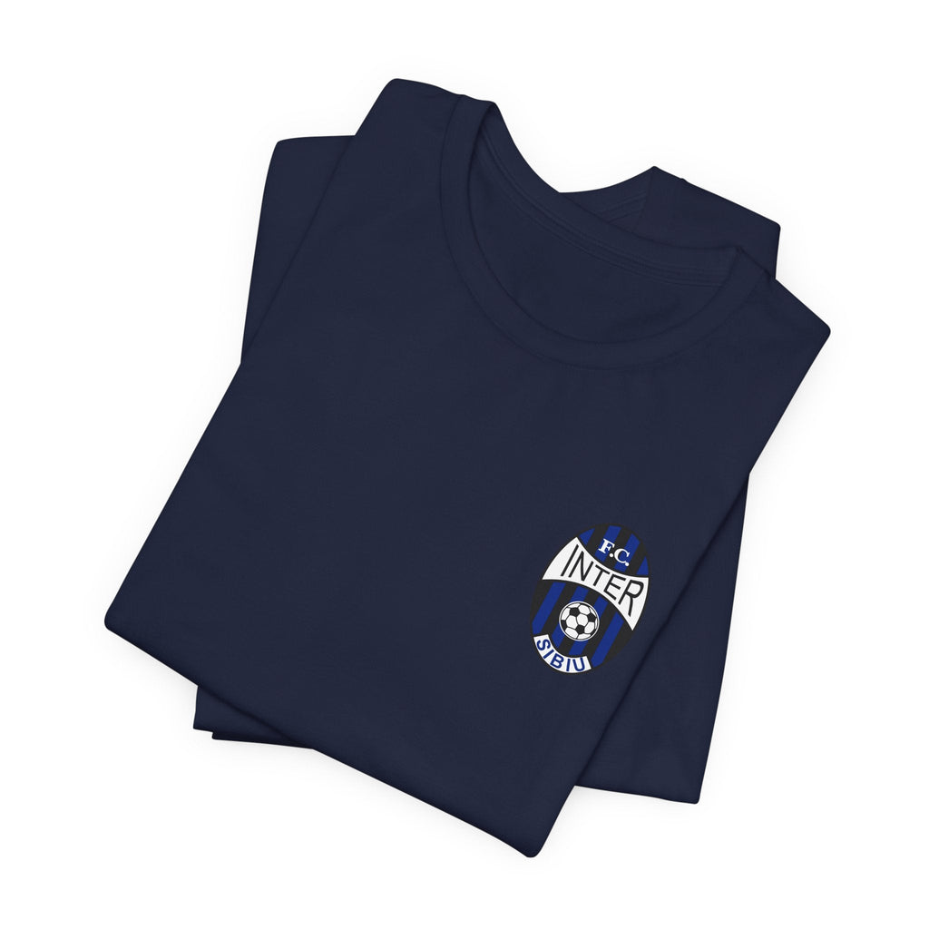 Inter Milan Crest T‑Shirt Minimal Football Fan Tee - Etna Gift