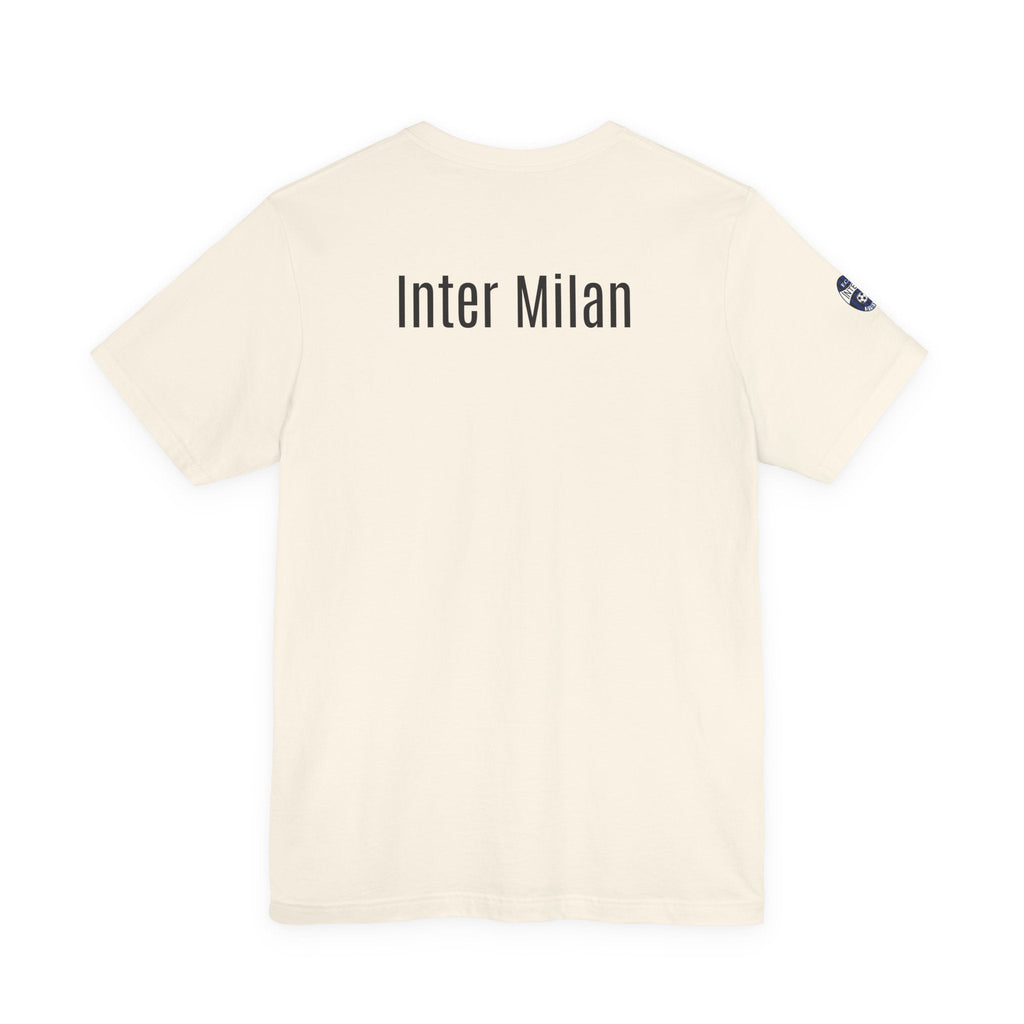 Inter Milan Crest T‑Shirt Minimal Football Fan Tee - Etna Gift