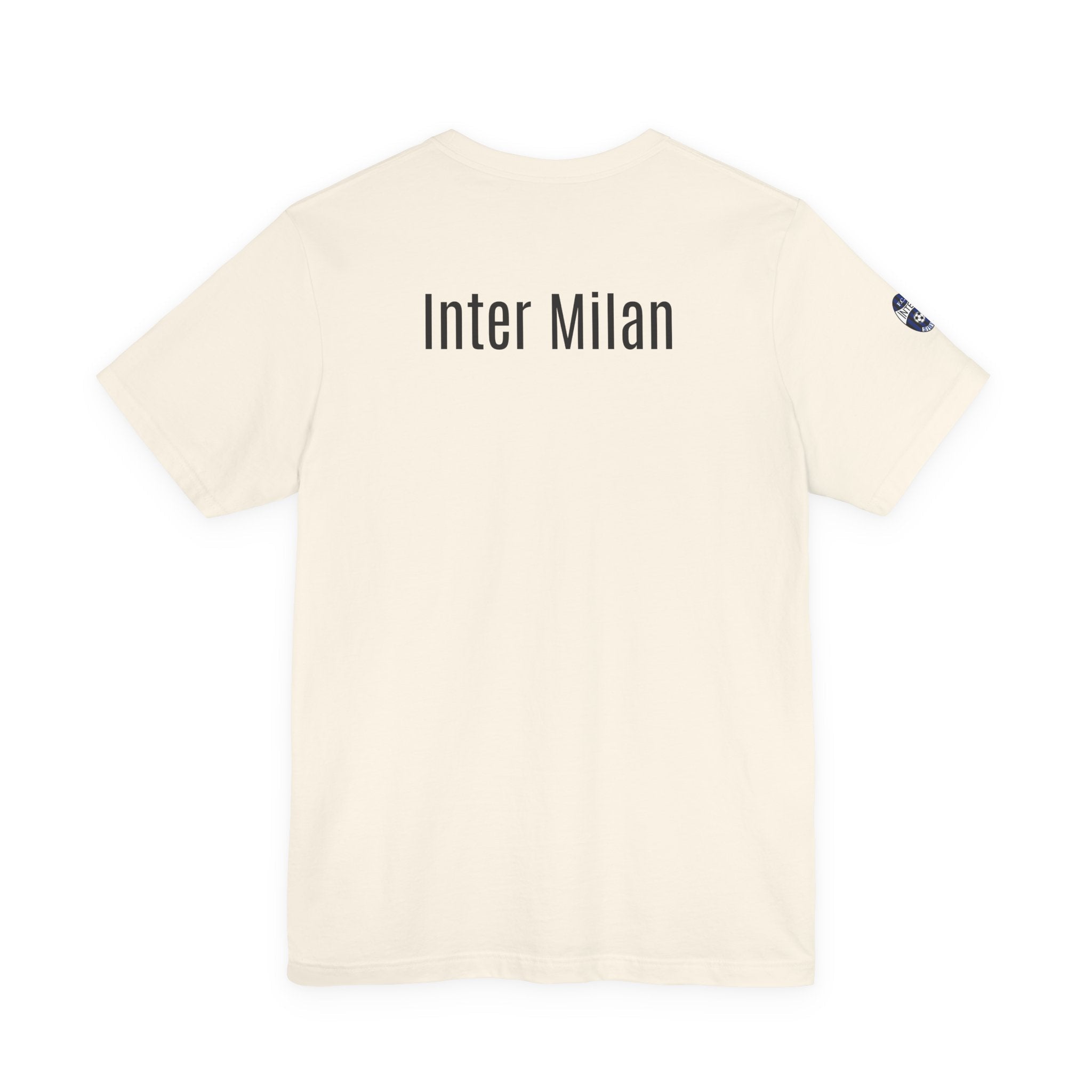 Inter Milan Crest T‑Shirt Minimal Football Fan Tee - Etna Gift