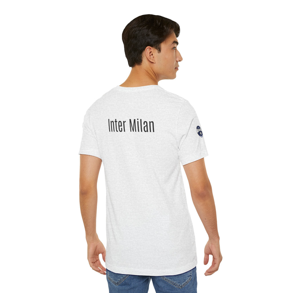 Inter Milan Crest T‑Shirt Minimal Football Fan Tee - Etna Gift