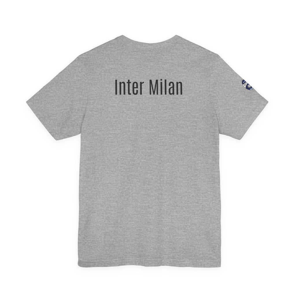 Inter Milan Crest T‑Shirt Minimal Football Fan Tee - Etna Gift