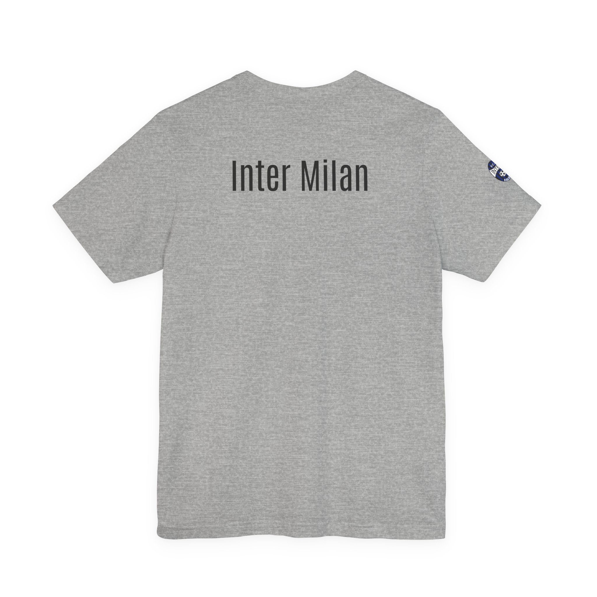Inter Milan Crest T‑Shirt Minimal Football Fan Tee - Etna Gift