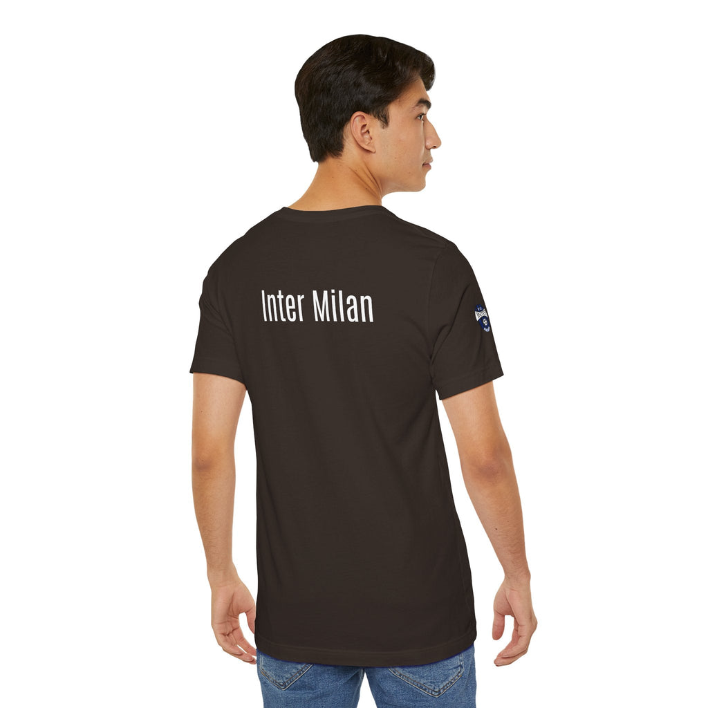 Inter Milan Crest T‑Shirt Minimal Football Fan Tee - Etna Gift
