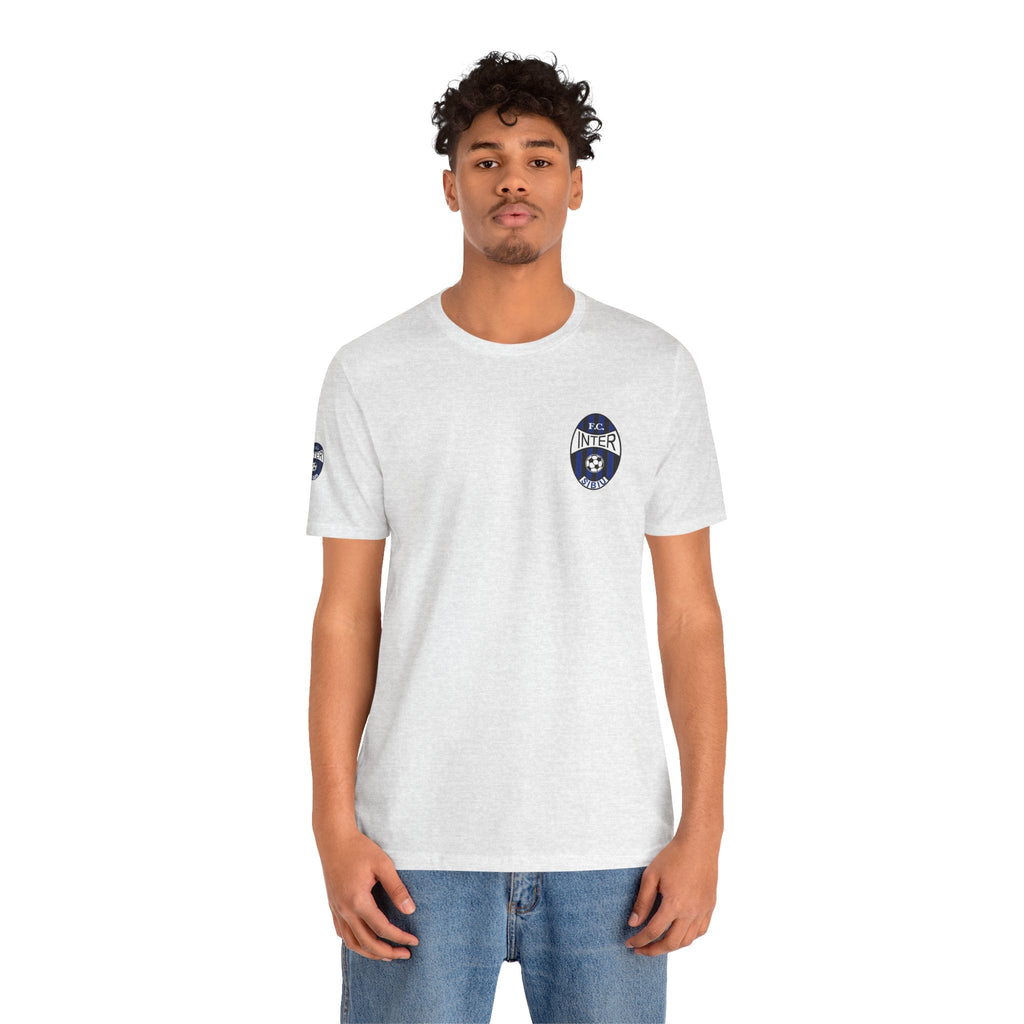 Inter Milan Crest T‑Shirt Minimal Football Fan Tee - Etna Gift