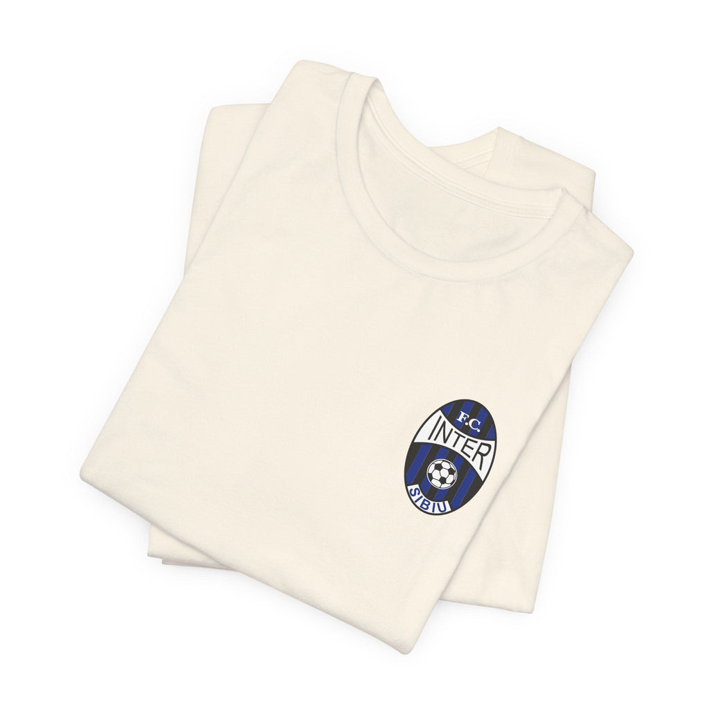 Inter Milan Crest T‑Shirt Minimal Football Fan Tee - Etna Gift