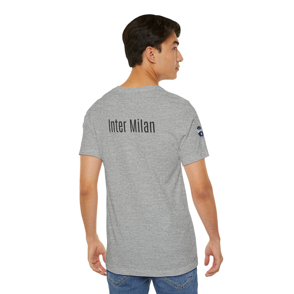 Inter Milan Crest T‑Shirt Minimal Football Fan Tee - Etna Gift