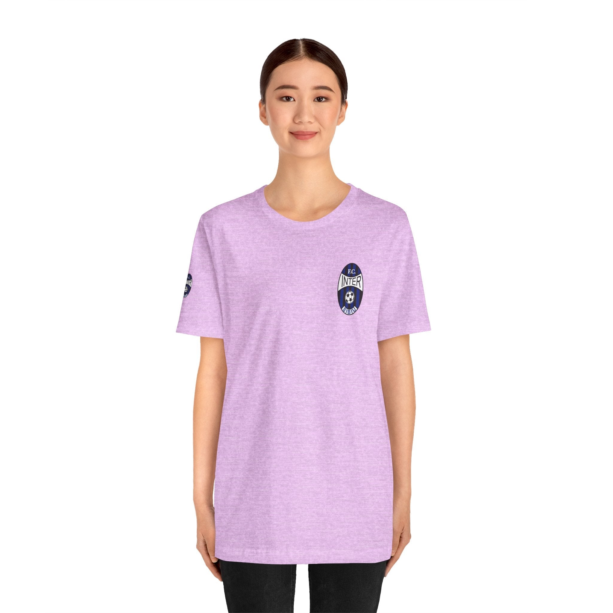 Inter Milan Crest T‑Shirt Minimal Football Fan Tee - Etna Gift