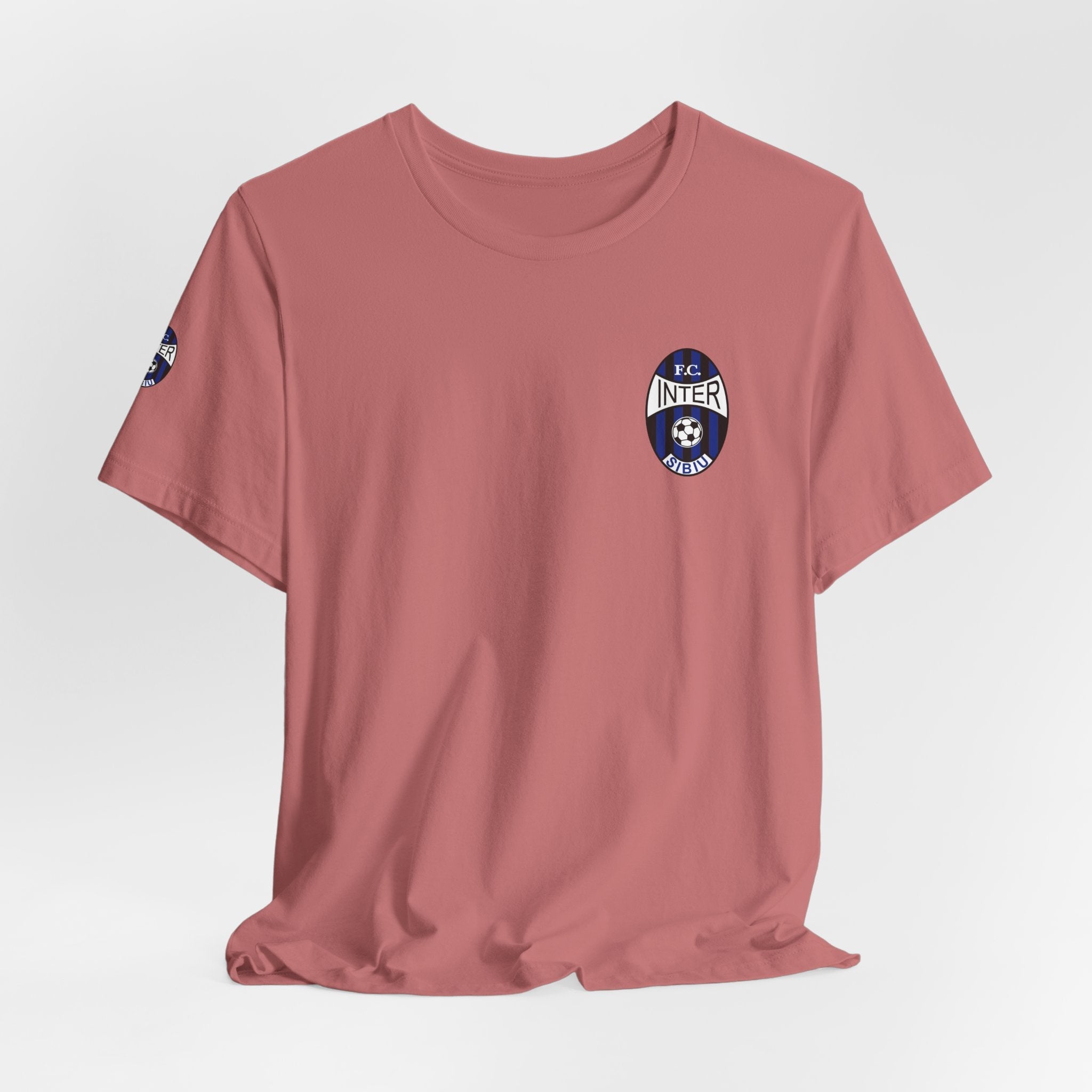Inter Milan Crest T‑Shirt Minimal Football Fan Tee - Etna Gift