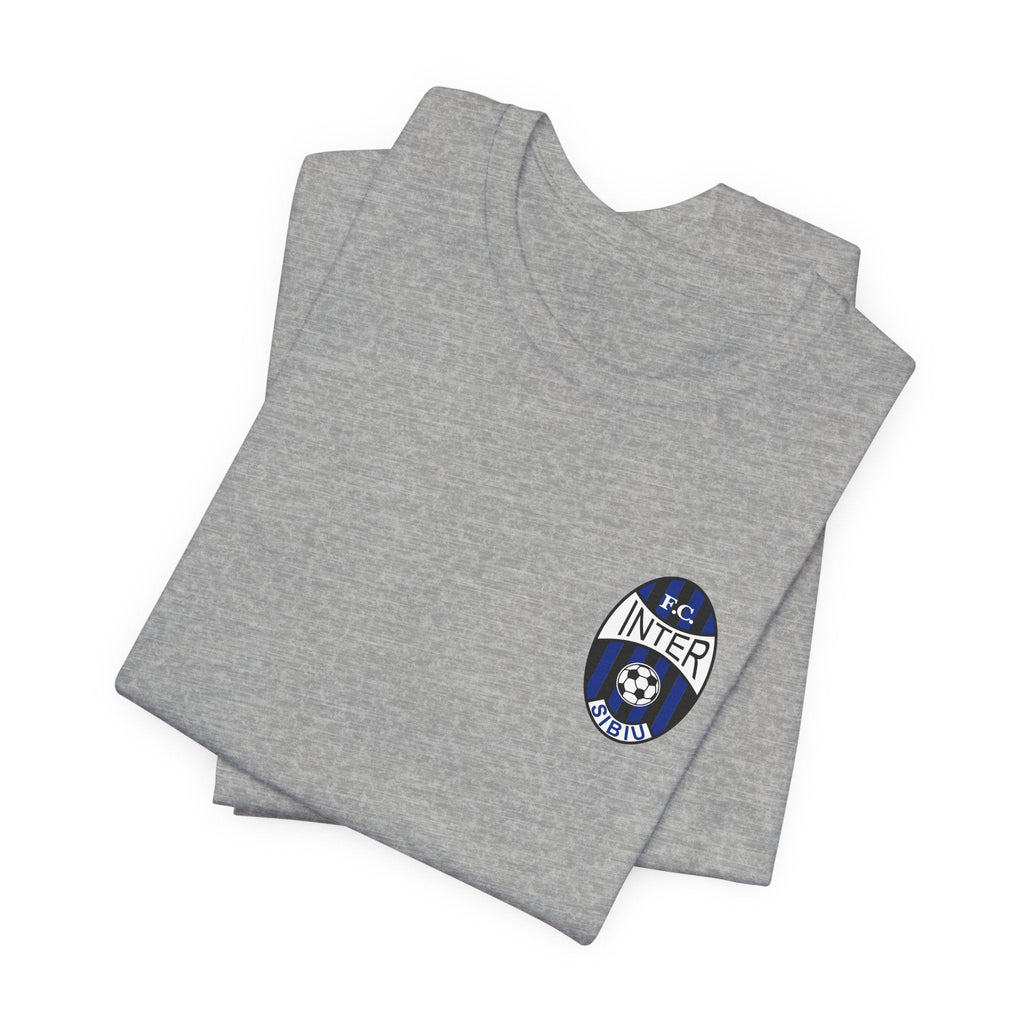 Inter Milan Crest T‑Shirt Minimal Football Fan Tee - Etna Gift