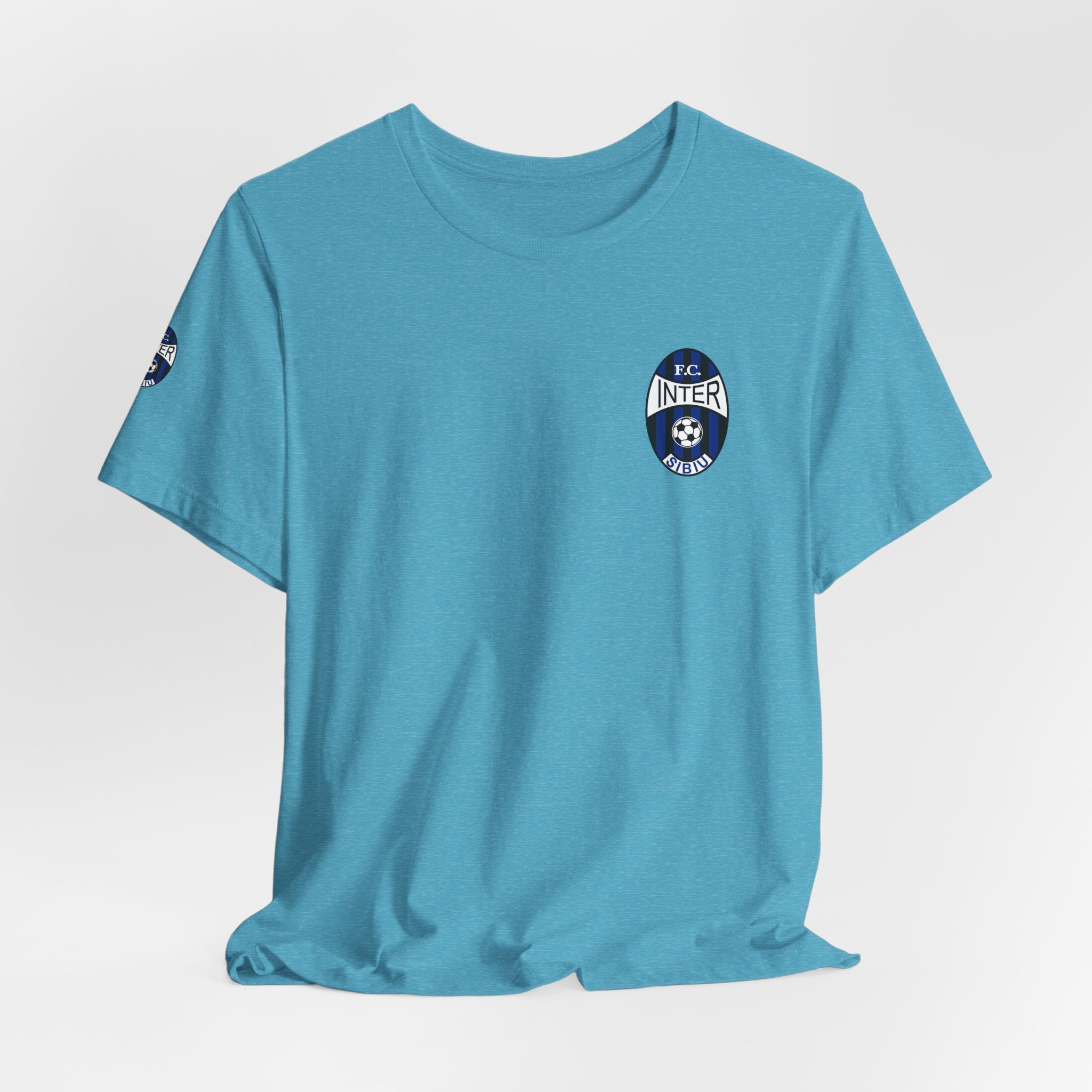 Inter Milan Crest T‑Shirt Minimal Football Fan Tee - Etna Gift