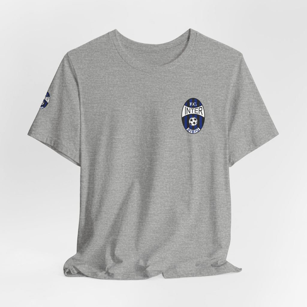Inter Milan Crest T‑Shirt Minimal Football Fan Tee - Etna Gift