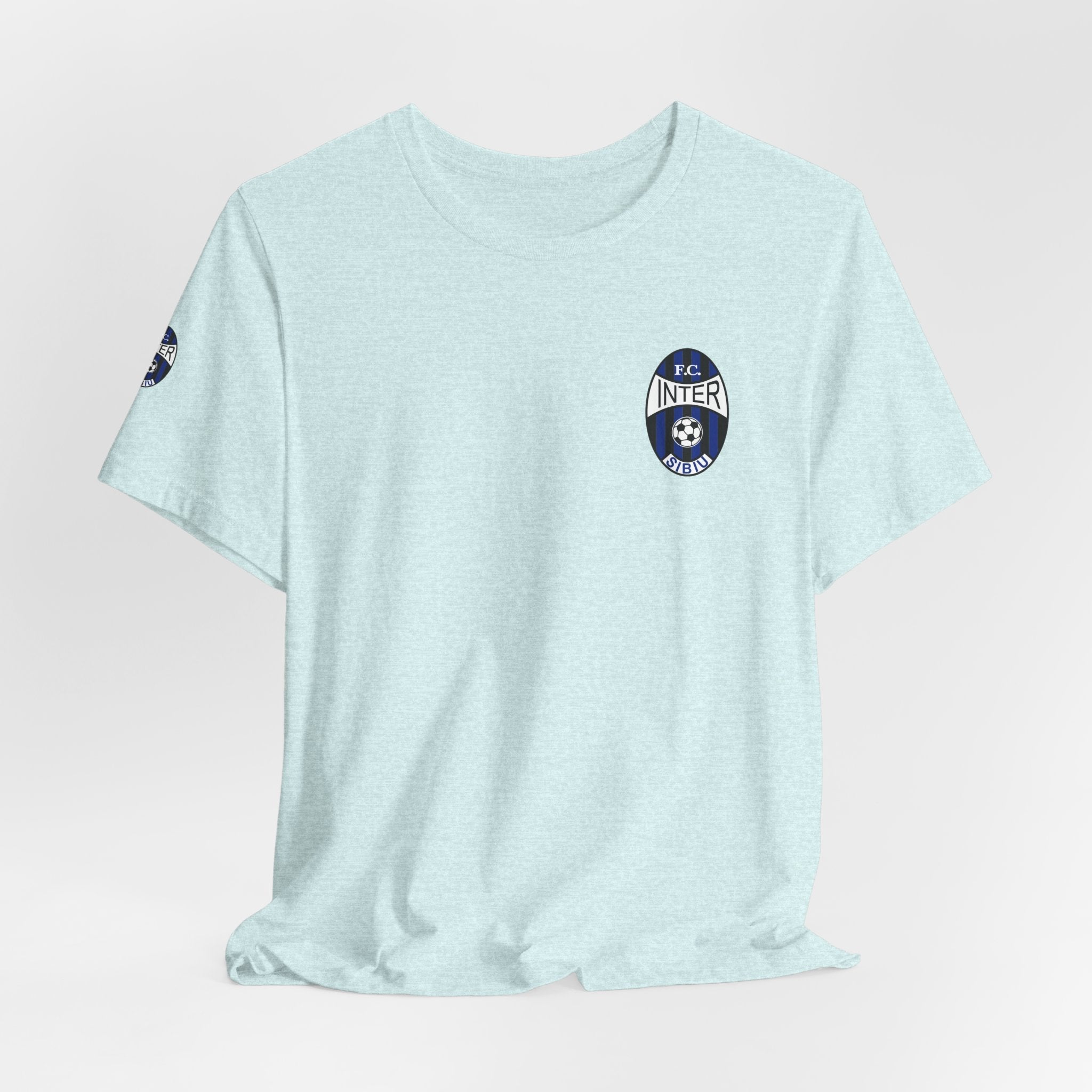 Inter Milan Crest T‑Shirt Minimal Football Fan Tee - Etna Gift