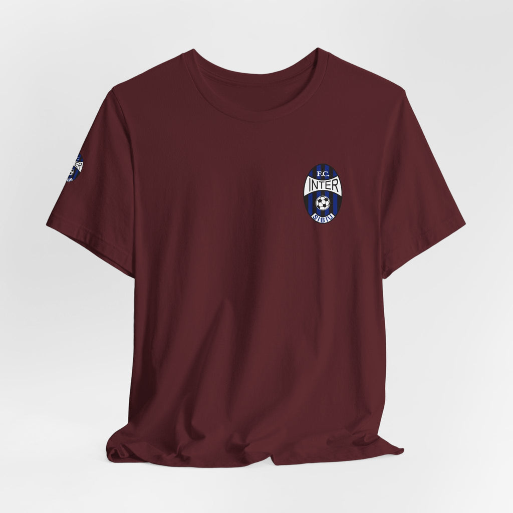 Inter Milan Crest T‑Shirt Minimal Football Fan Tee - Etna Gift