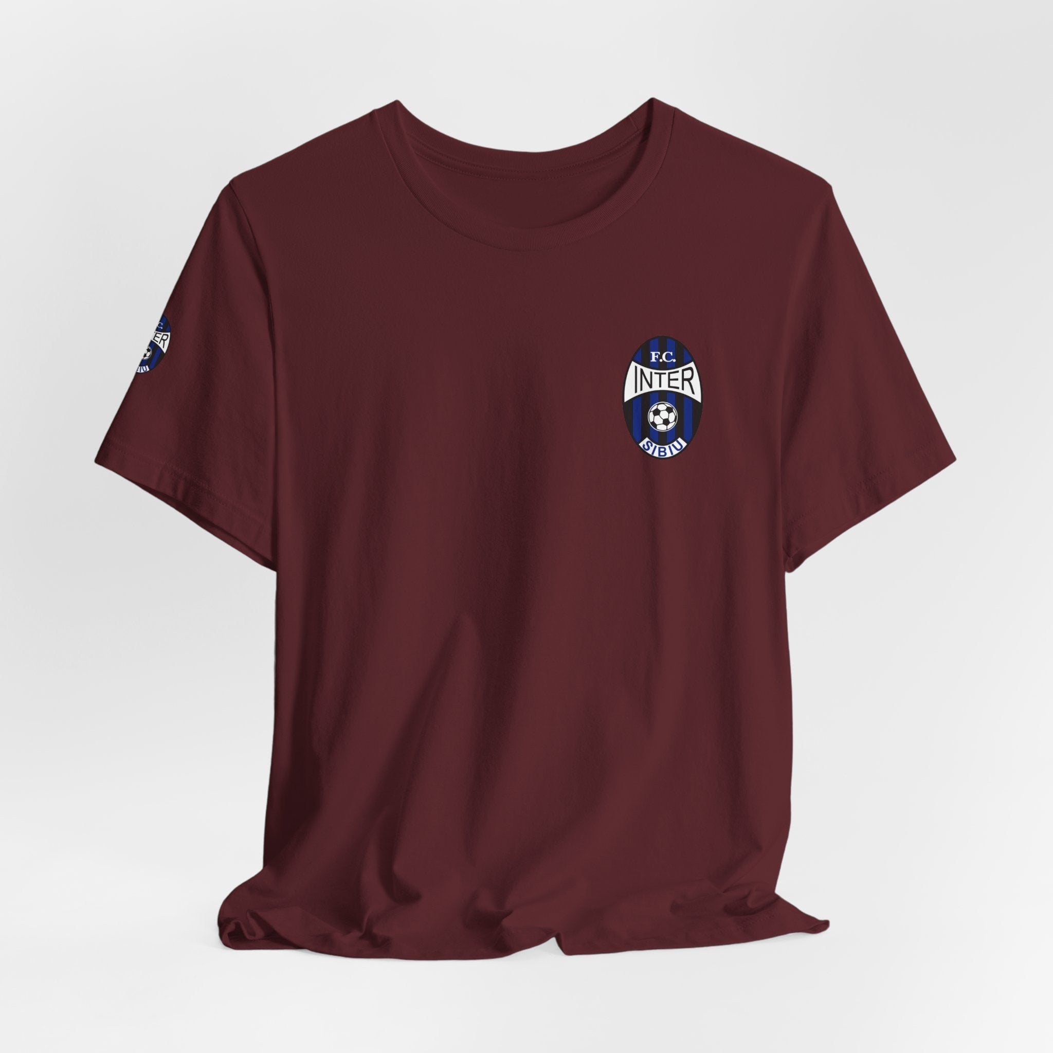 Inter Milan Crest T‑Shirt Minimal Football Fan Tee - Etna Gift