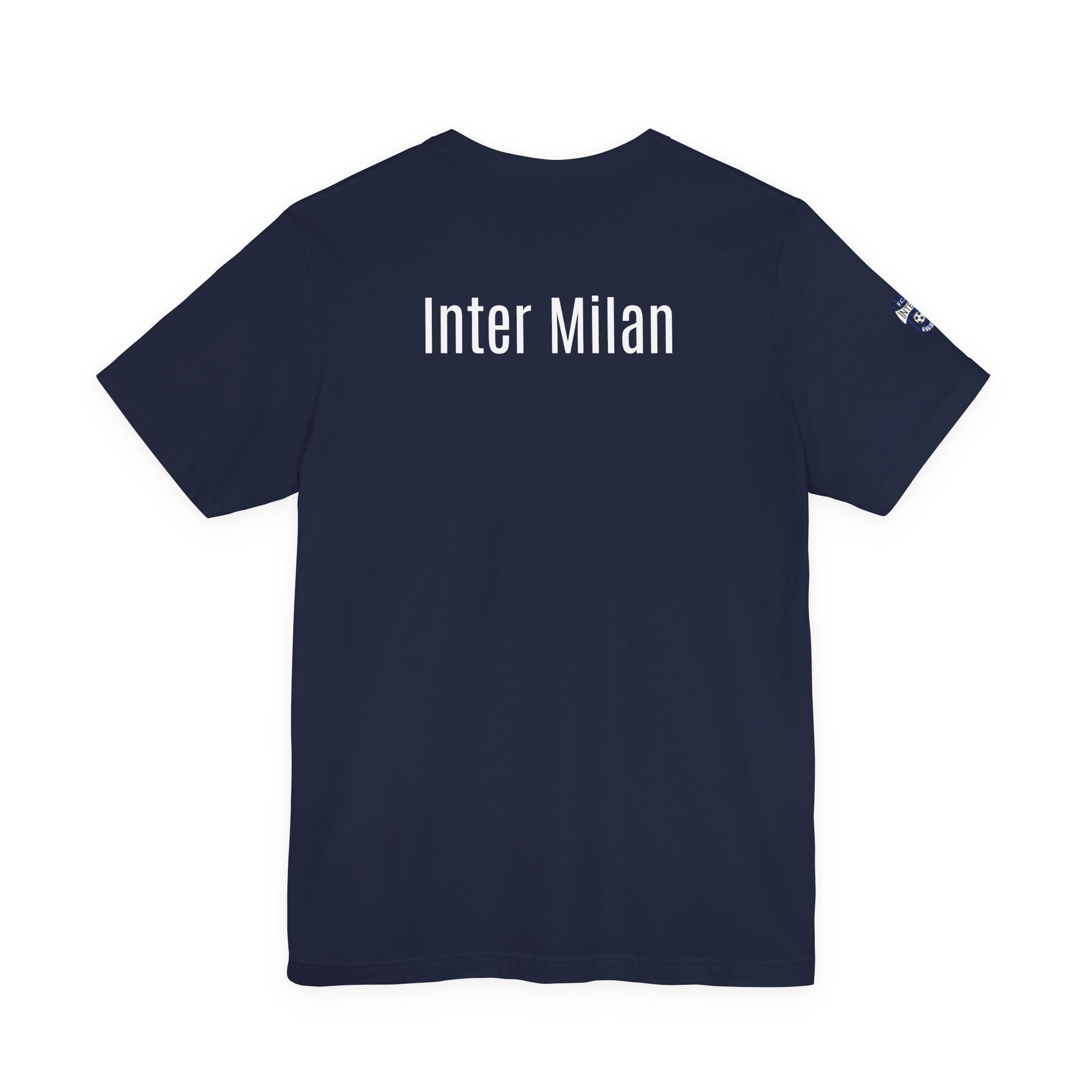 Inter Milan Crest T‑Shirt Minimal Football Fan Tee - Etna Gift