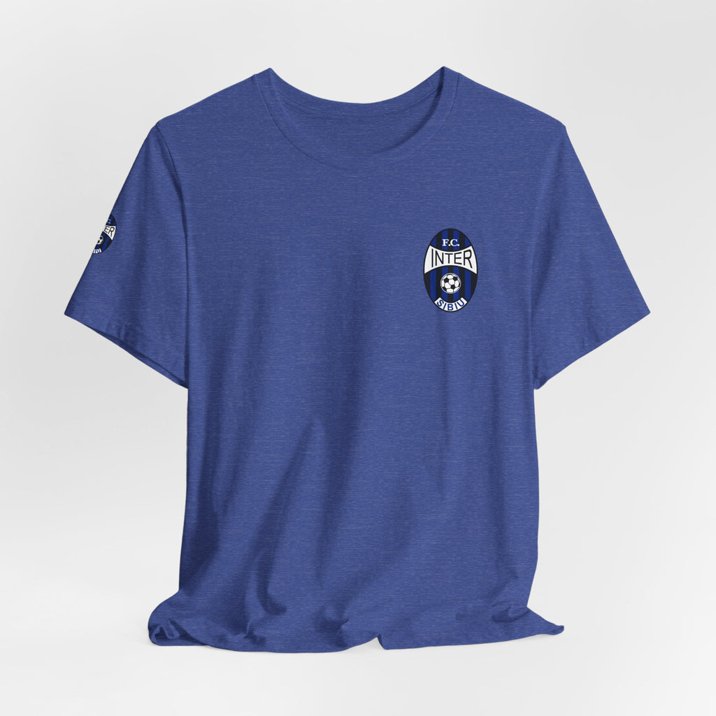 Inter Milan Crest T‑Shirt Minimal Football Fan Tee - Etna Gift