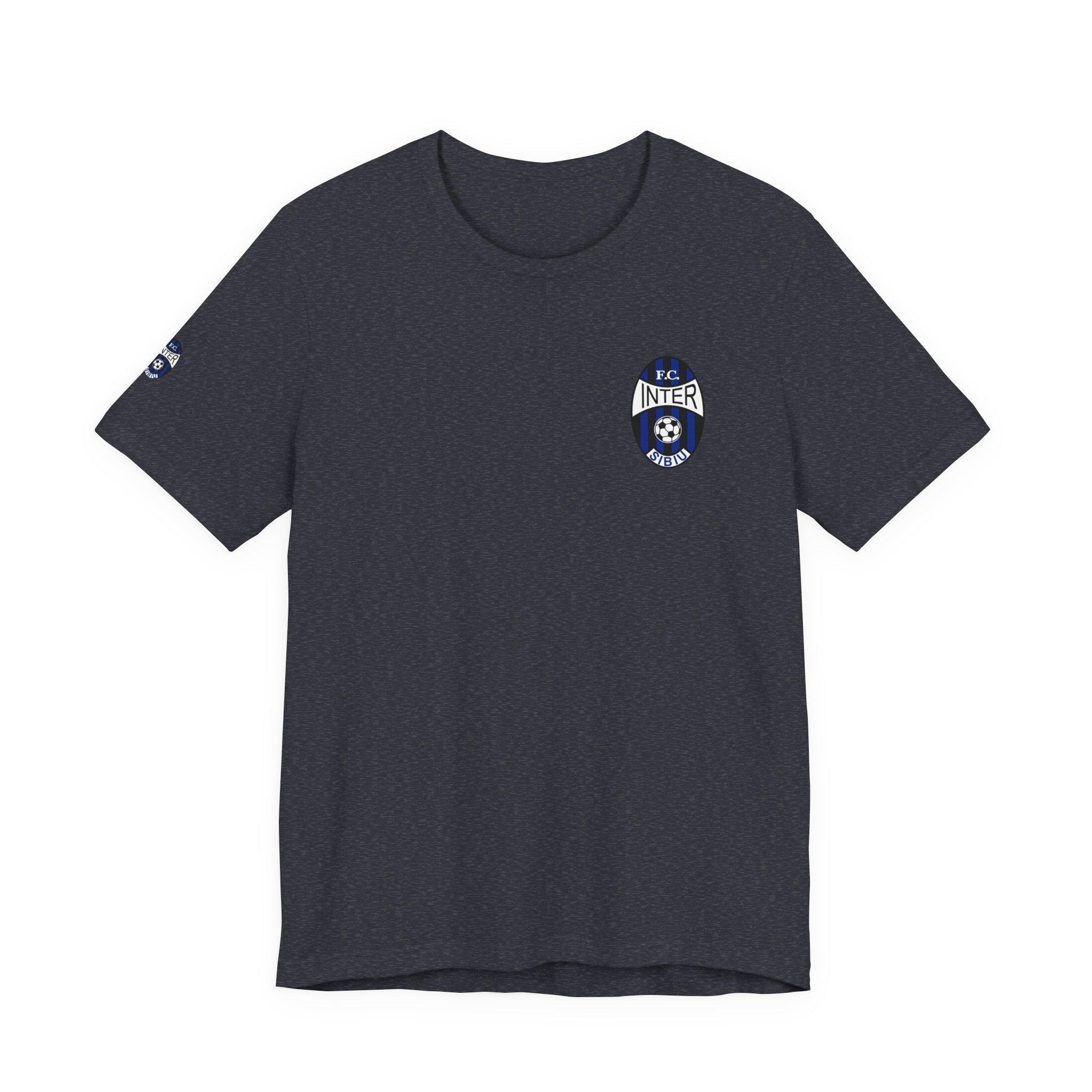 Inter Milan Crest T‑Shirt Minimal Football Fan Tee - Etna Gift