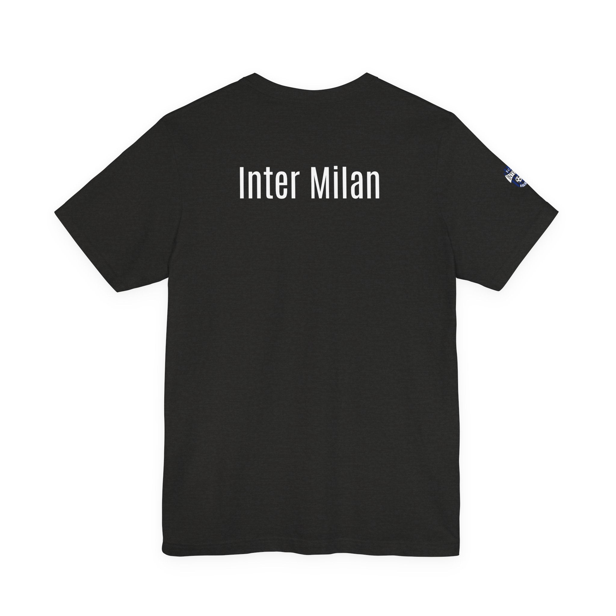 Inter Milan Crest T‑Shirt Minimal Football Fan Tee - Etna Gift