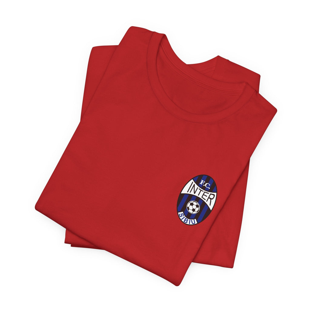 Inter Milan Crest T‑Shirt Minimal Football Fan Tee - Etna Gift