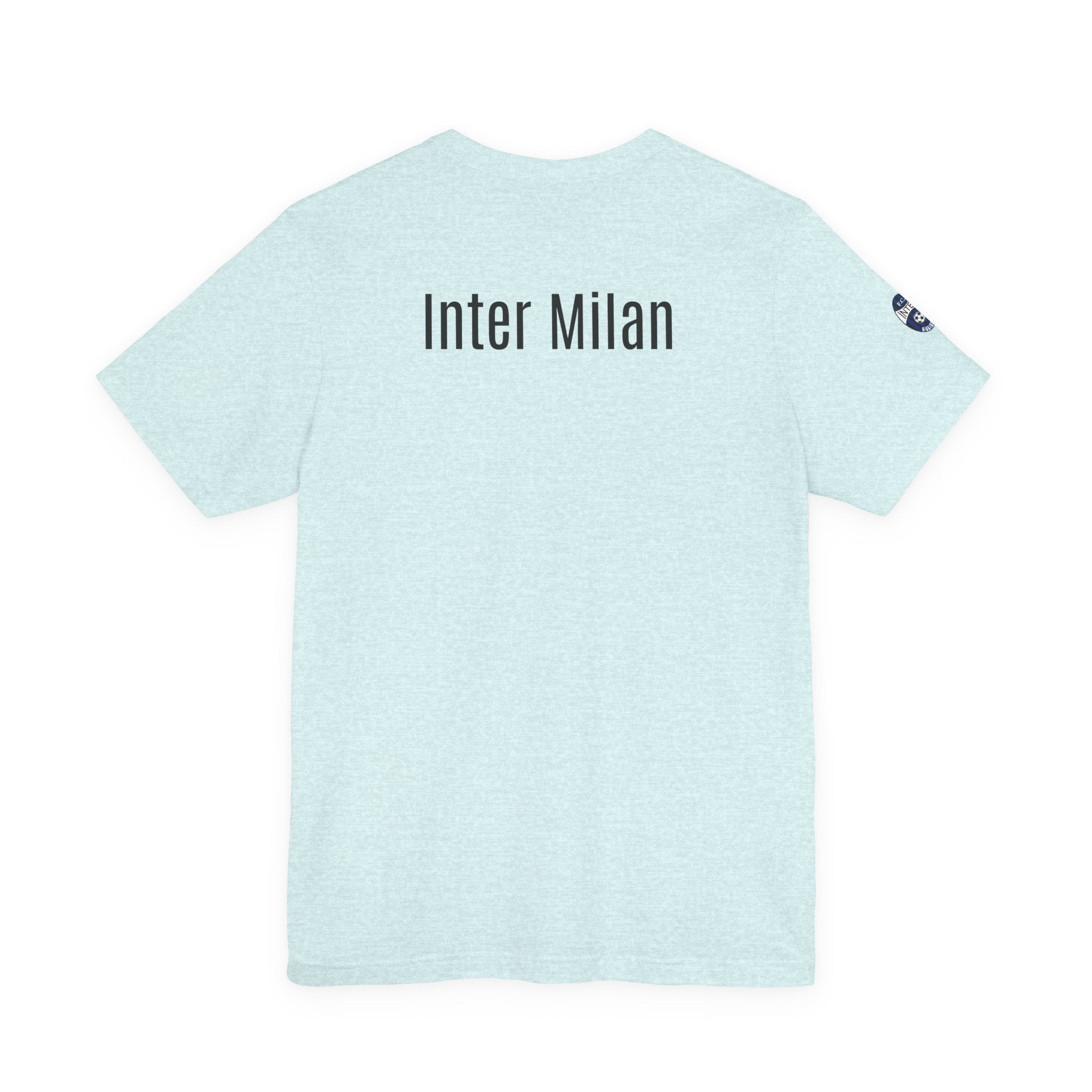Inter Milan Crest T‑Shirt Minimal Football Fan Tee - Etna Gift