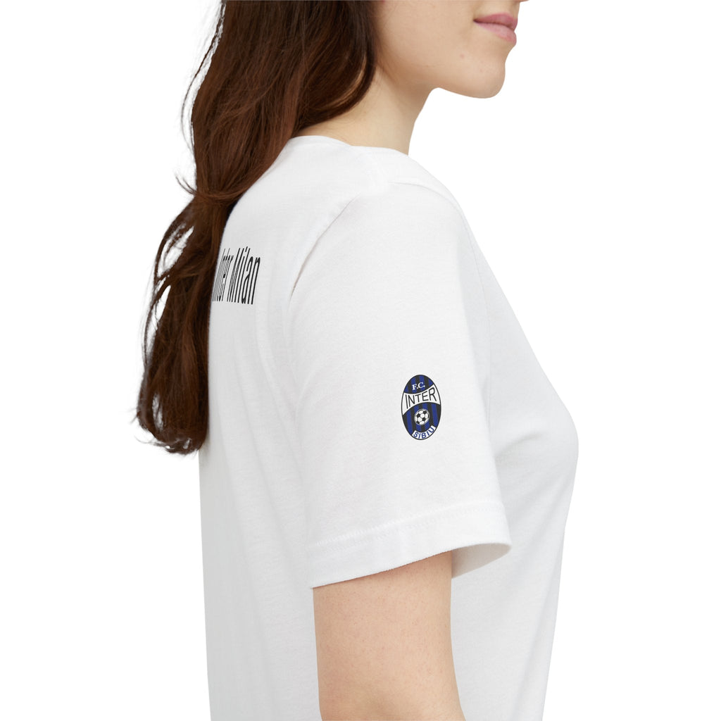 Inter Milan Crest T‑Shirt Minimal Football Fan Tee - Etna Gift