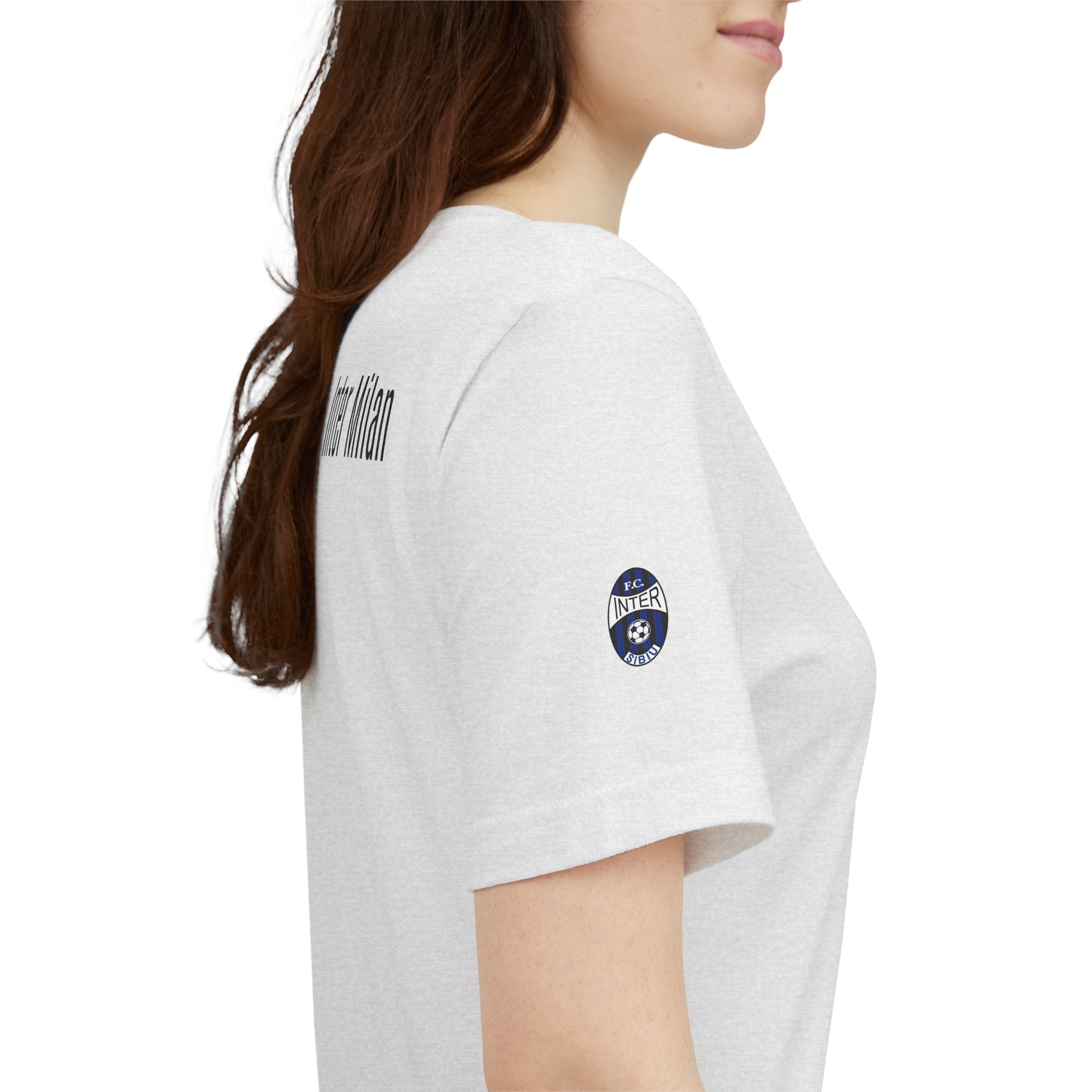 Inter Milan Crest T‑Shirt Minimal Football Fan Tee - Etna Gift