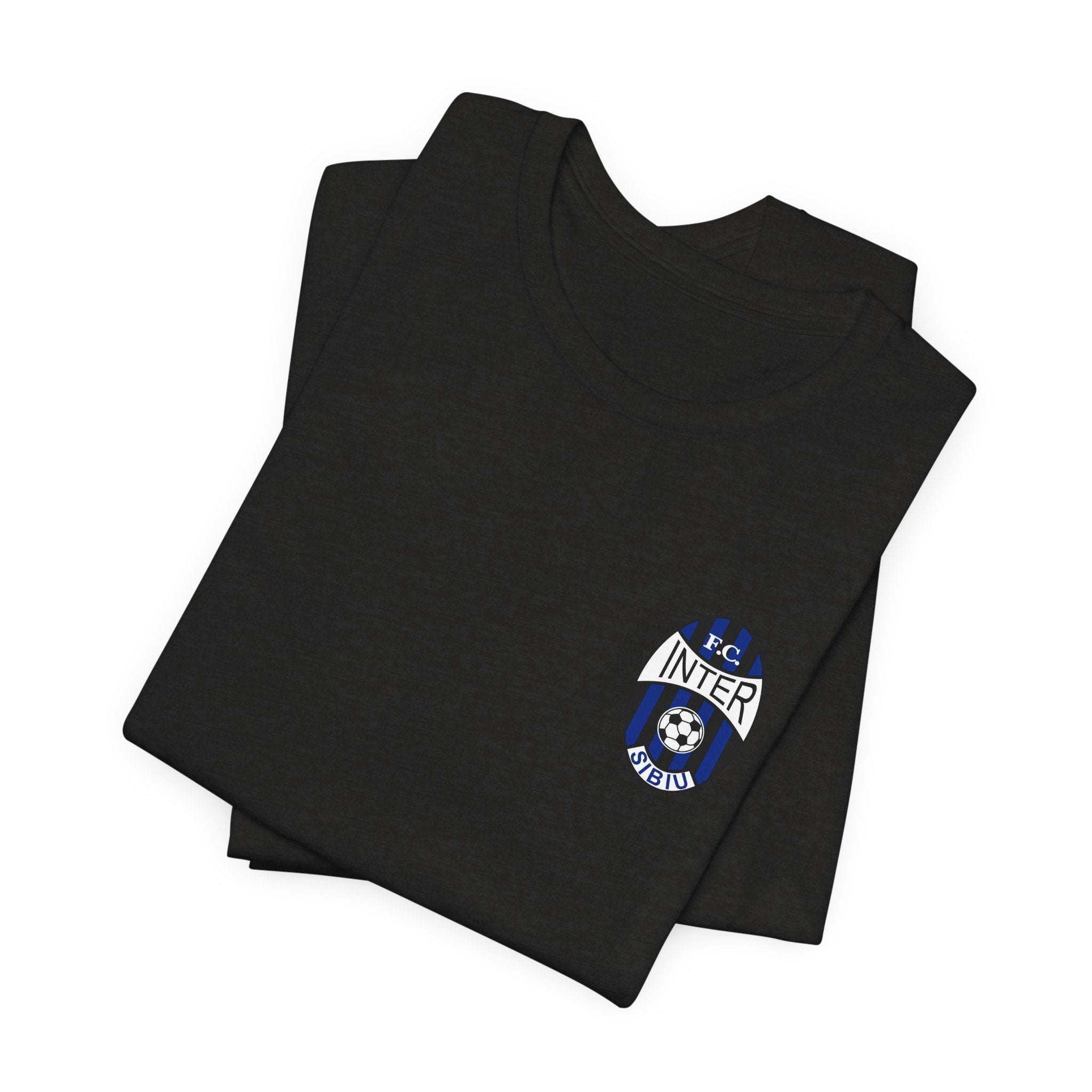 Inter Milan Crest T‑Shirt Minimal Football Fan Tee - Etna Gift