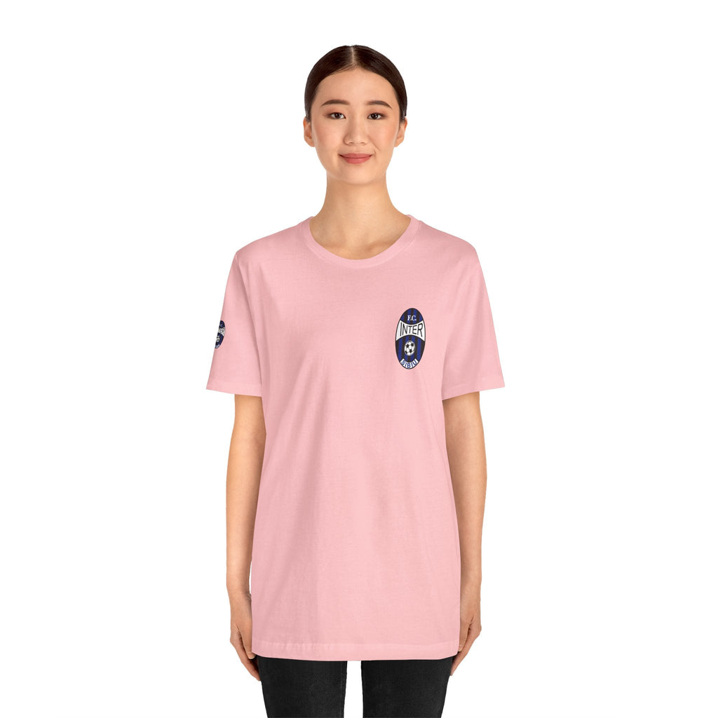 Inter Milan Crest T‑Shirt Minimal Football Fan Tee - Etna Gift