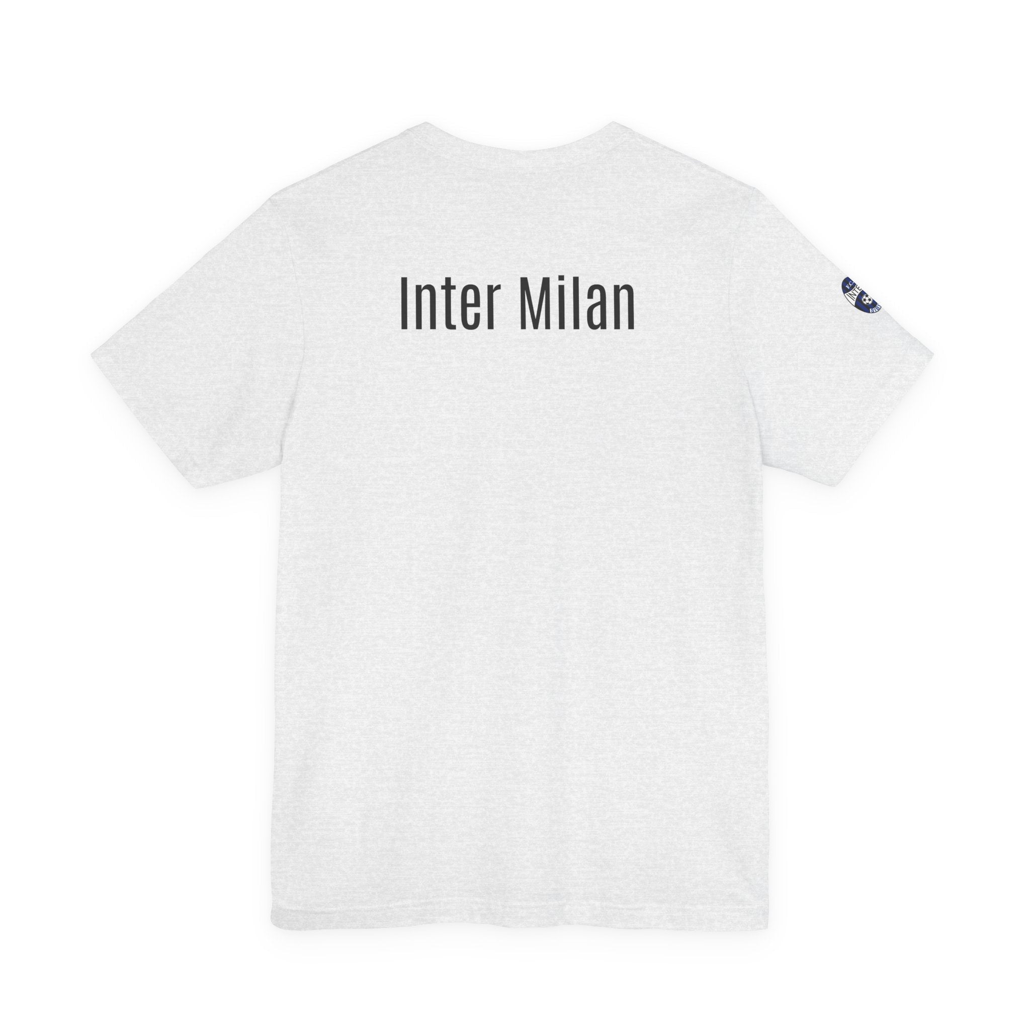 Inter Milan Crest T‑Shirt Minimal Football Fan Tee - Etna Gift