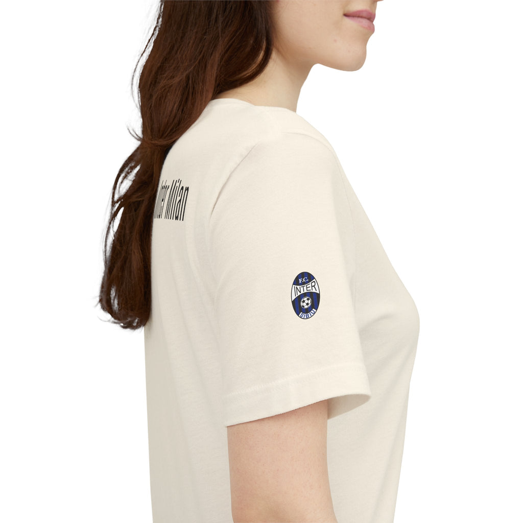 Inter Milan Crest T‑Shirt Minimal Football Fan Tee - Etna Gift