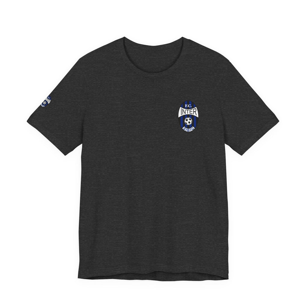 Inter Milan Crest T‑Shirt Minimal Football Fan Tee - Etna Gift