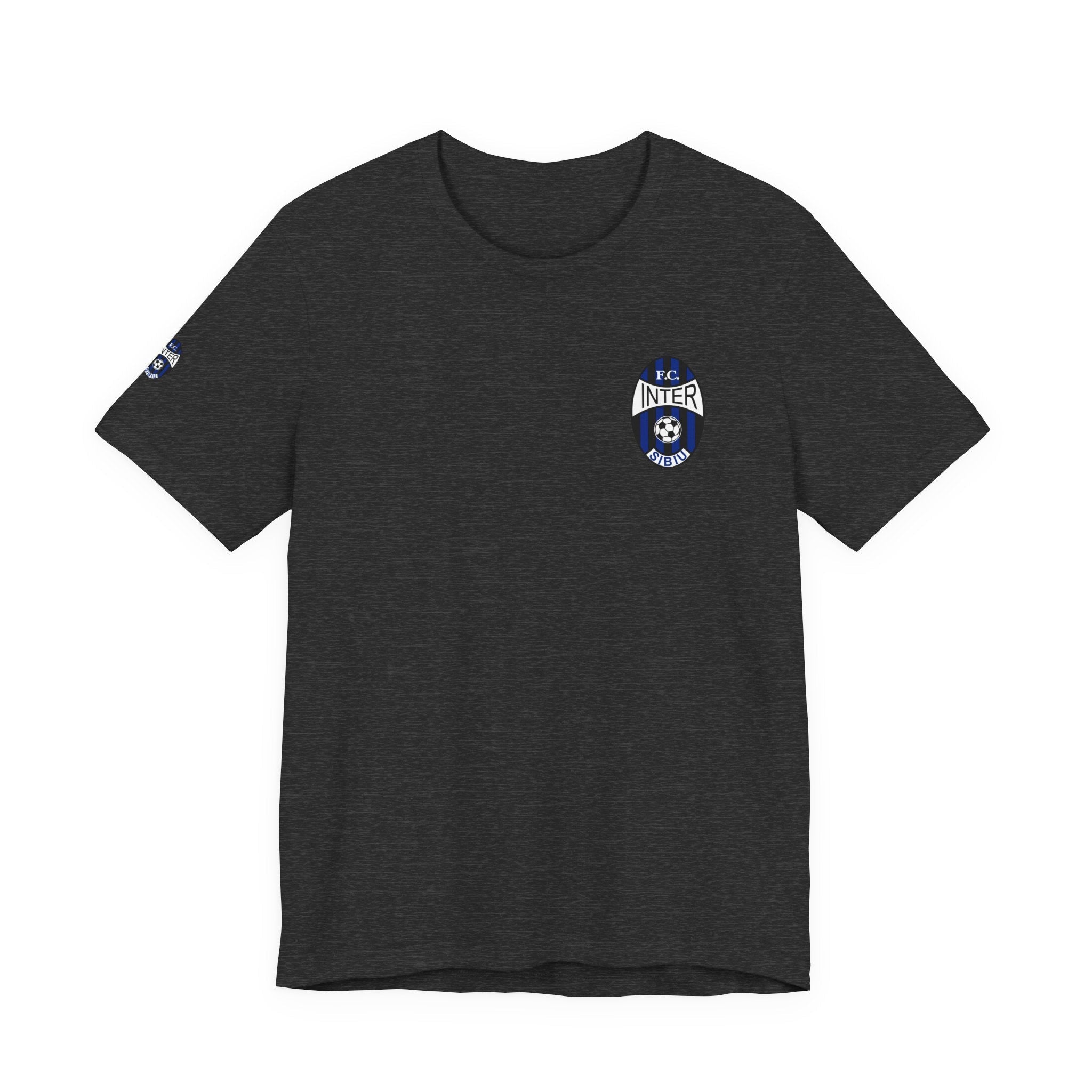 Inter Milan Crest T‑Shirt Minimal Football Fan Tee - Etna Gift