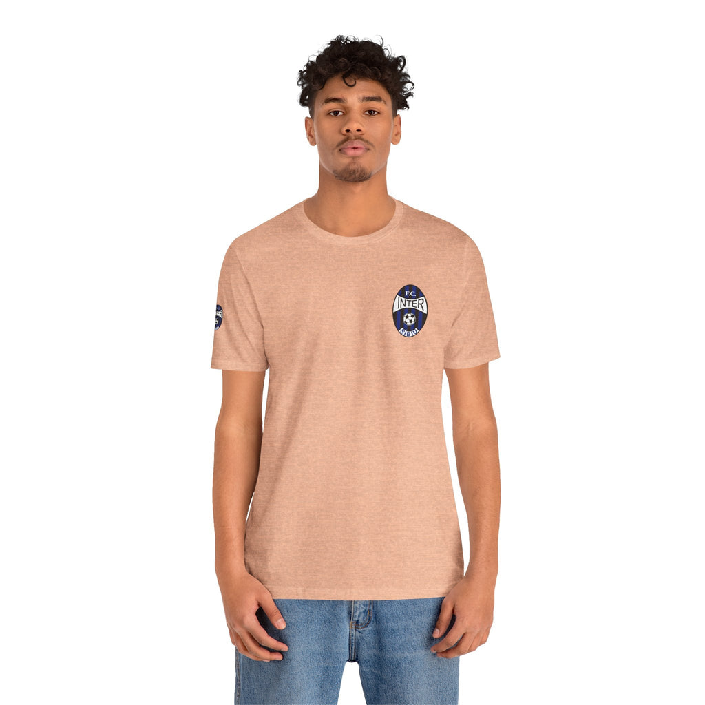 Inter Milan Crest T‑Shirt Minimal Football Fan Tee - Etna Gift