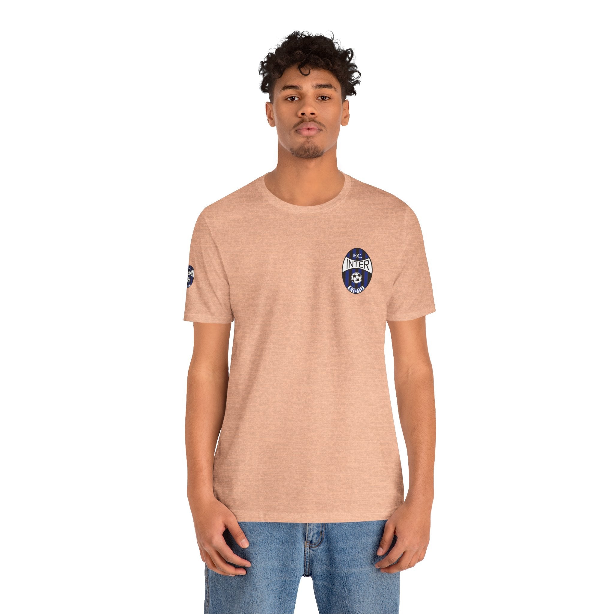 Inter Milan Crest T‑Shirt Minimal Football Fan Tee - Etna Gift