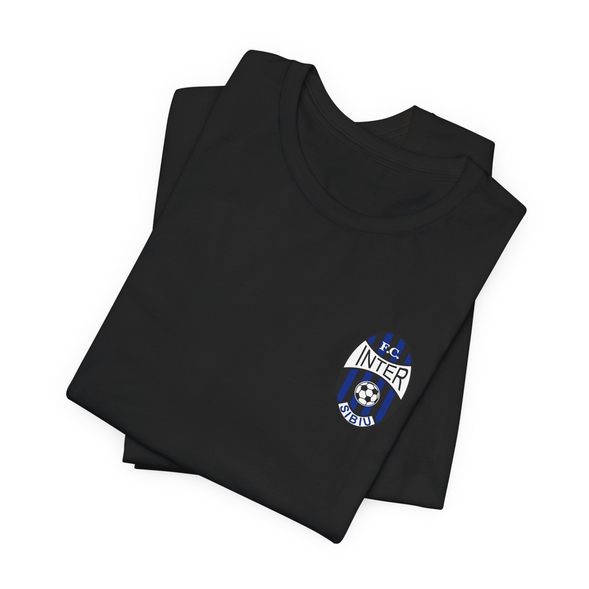 Inter Milan Crest T‑Shirt Minimal Football Fan Tee - Etna Gift