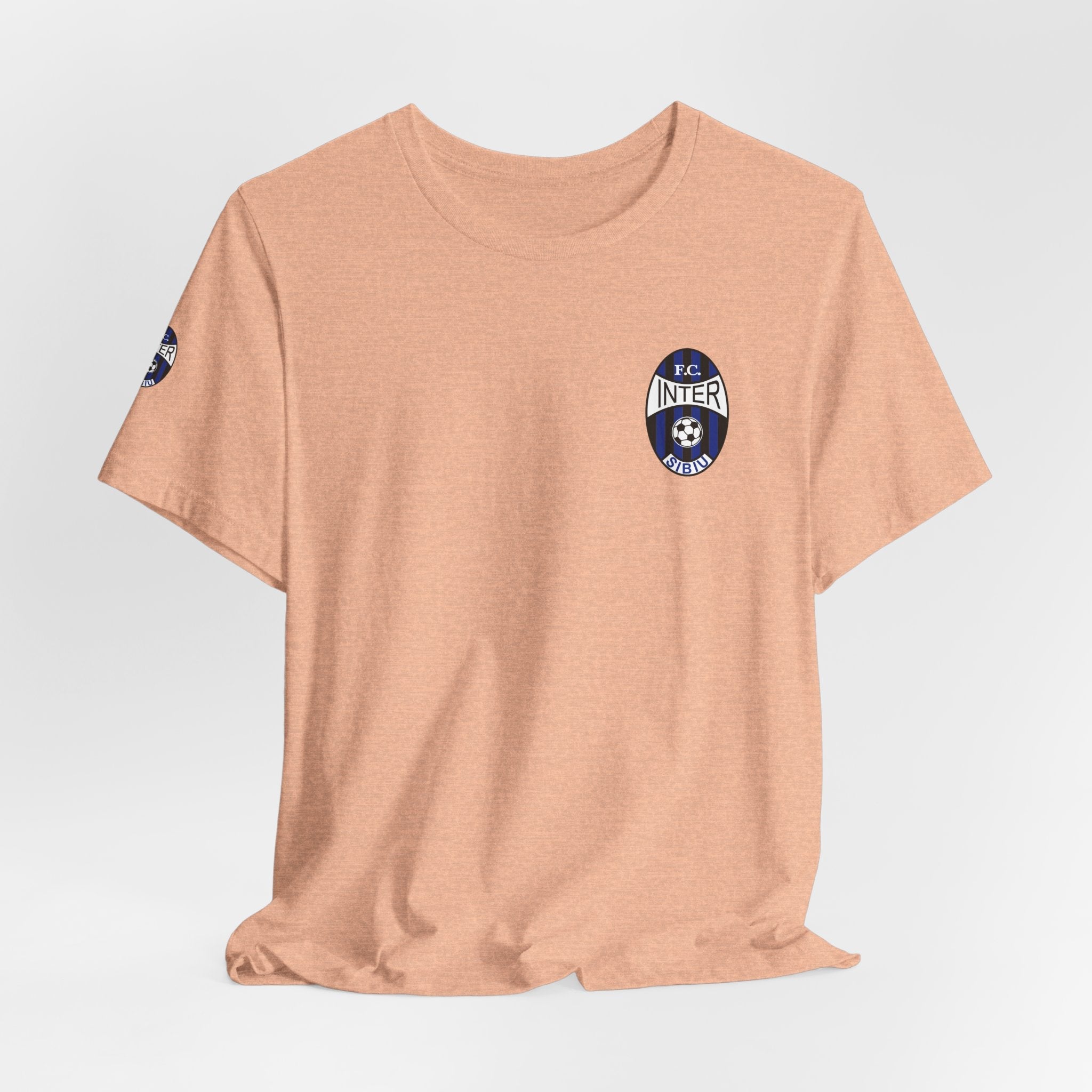 Inter Milan Crest T‑Shirt Minimal Football Fan Tee - Etna Gift