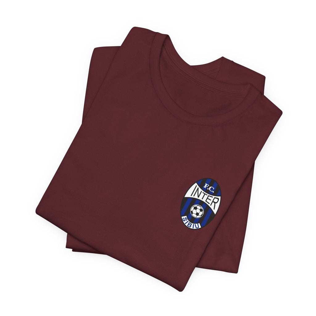 Inter Milan Crest T‑Shirt Minimal Football Fan Tee - Etna Gift