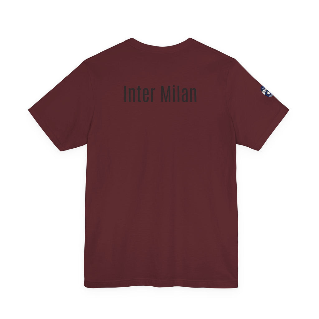 Inter Milan Crest T‑Shirt Minimal Football Fan Tee - Etna Gift