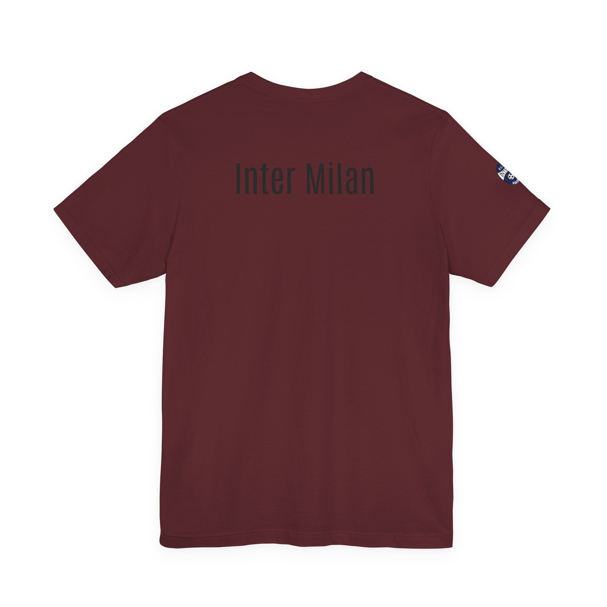 Inter Milan Crest T‑Shirt Minimal Football Fan Tee - Etna Gift